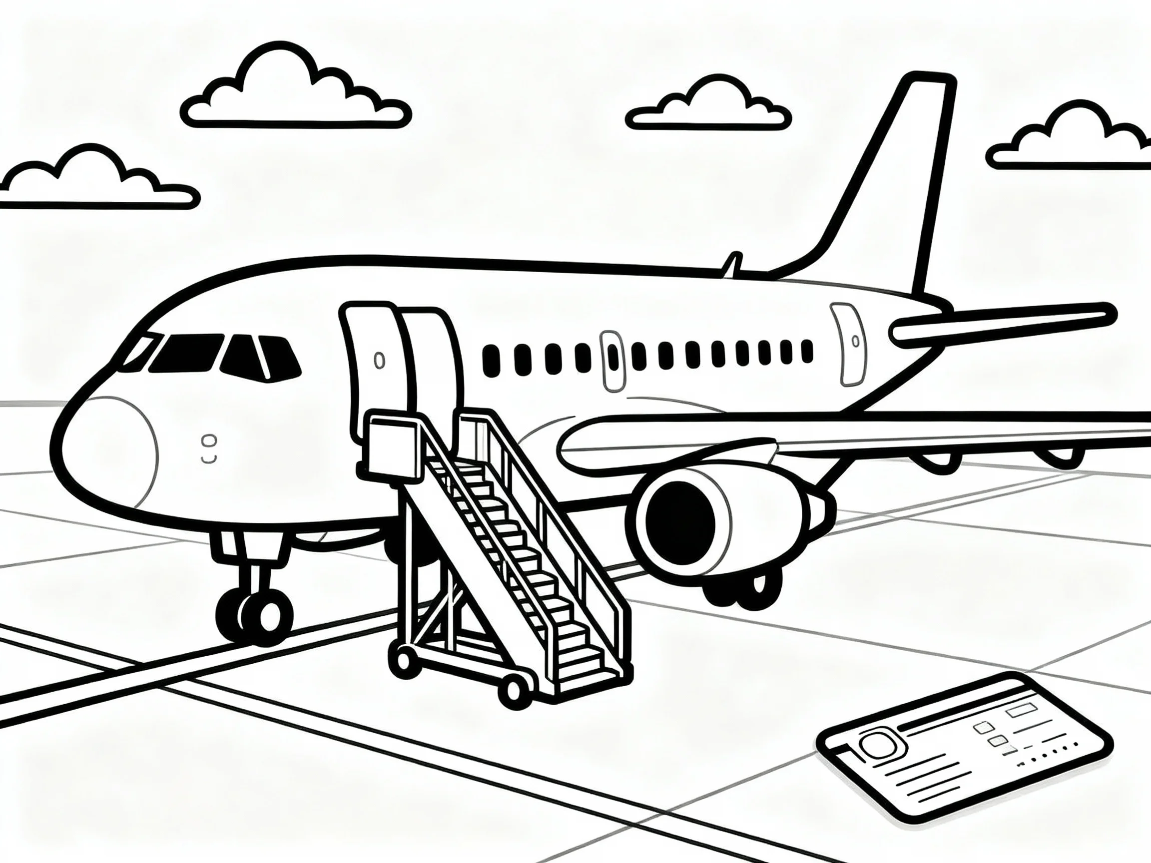 Airplane on the Ground