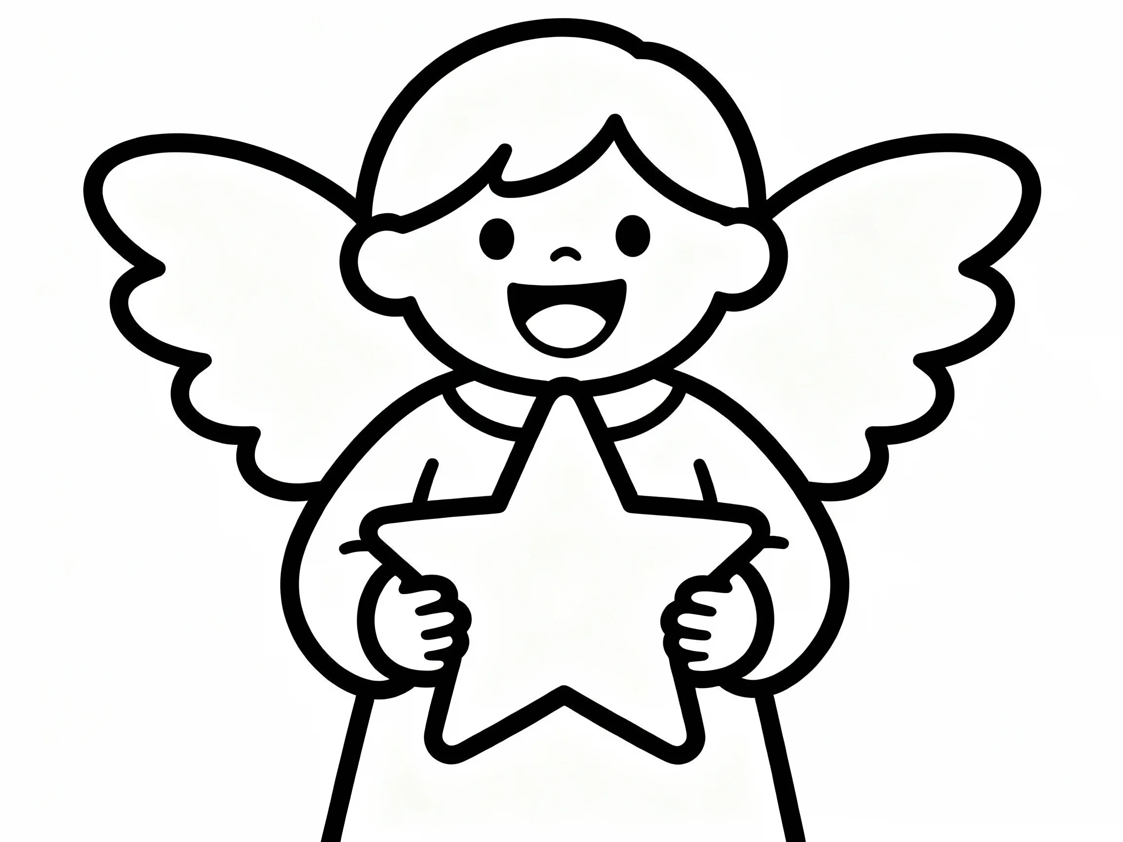Angel Holding a Star