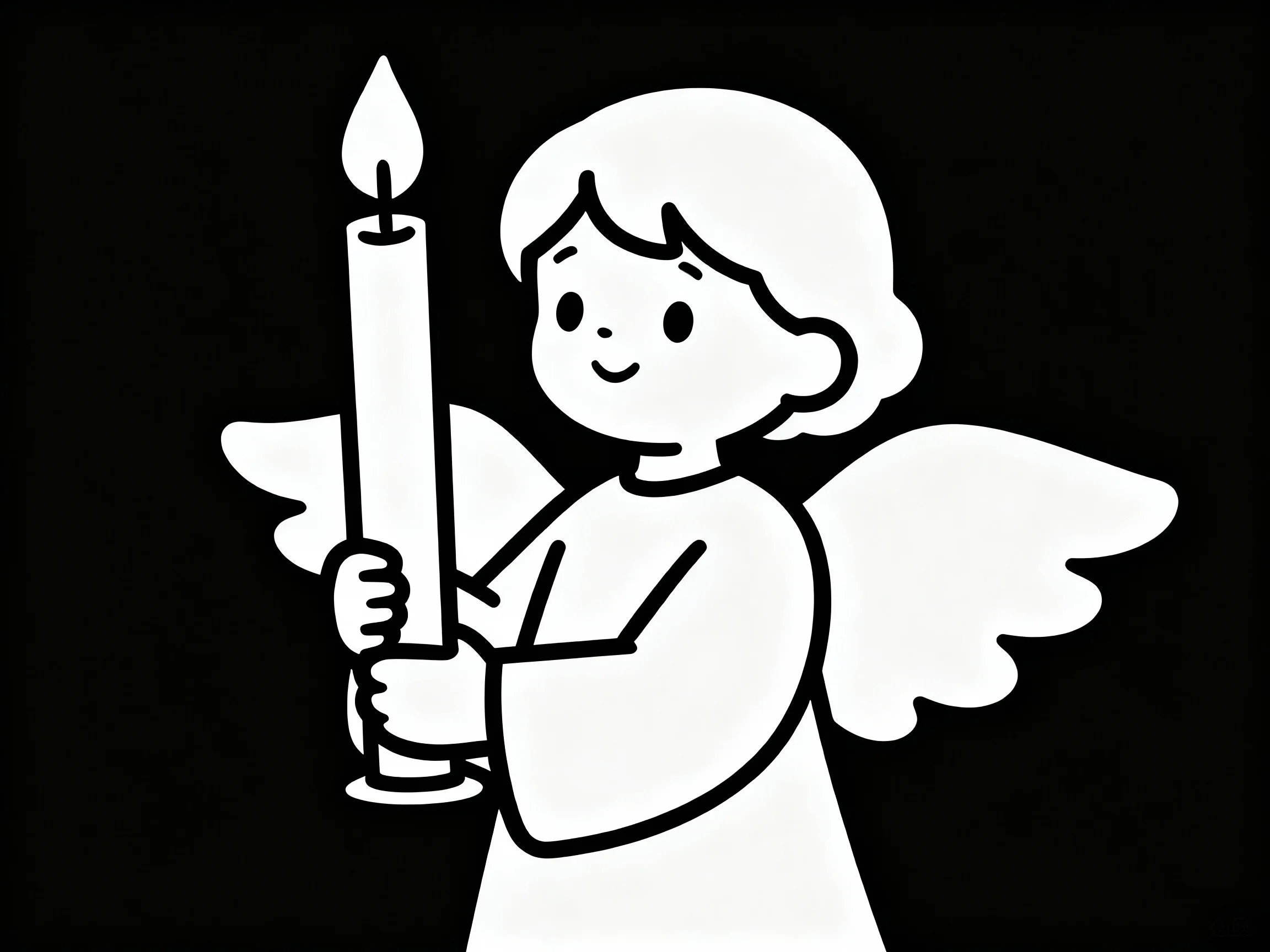Angel with Candle