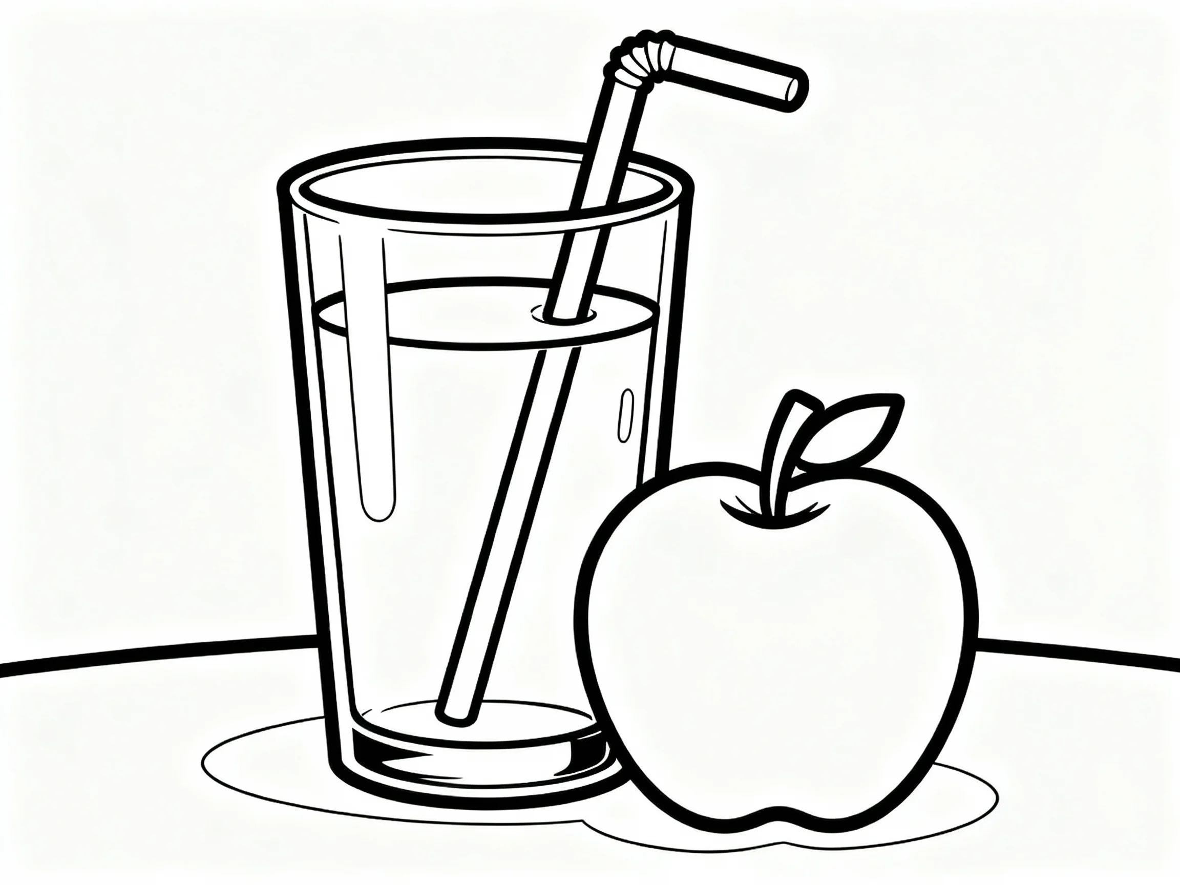 Apple Juice Glass