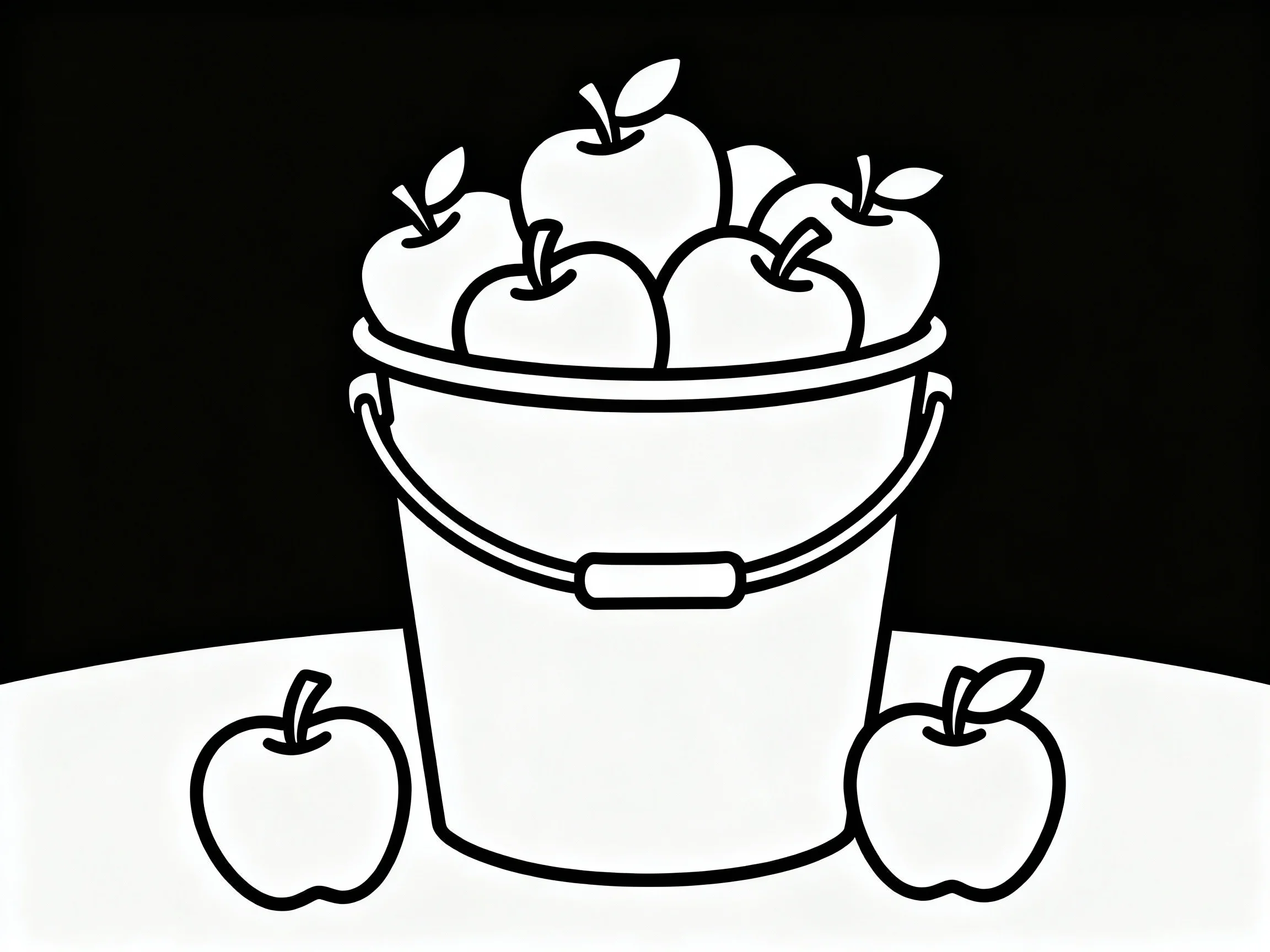 Apple Picking Bucket