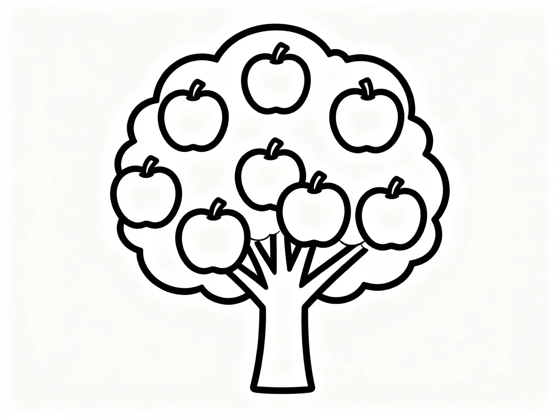 Apple Tree Full of Fruit