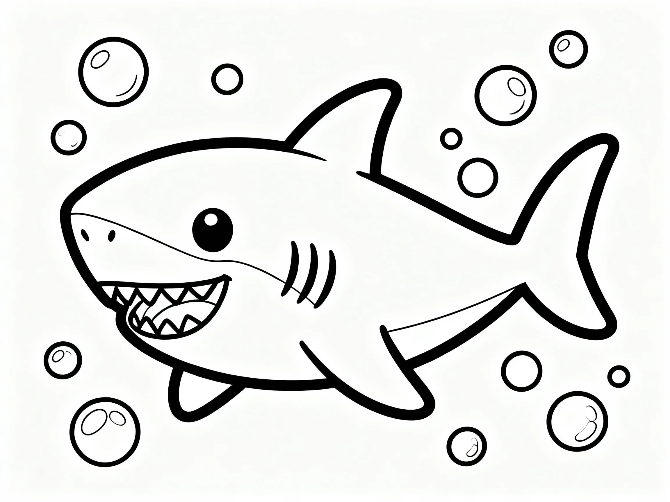 Baby Shark with Bubbles