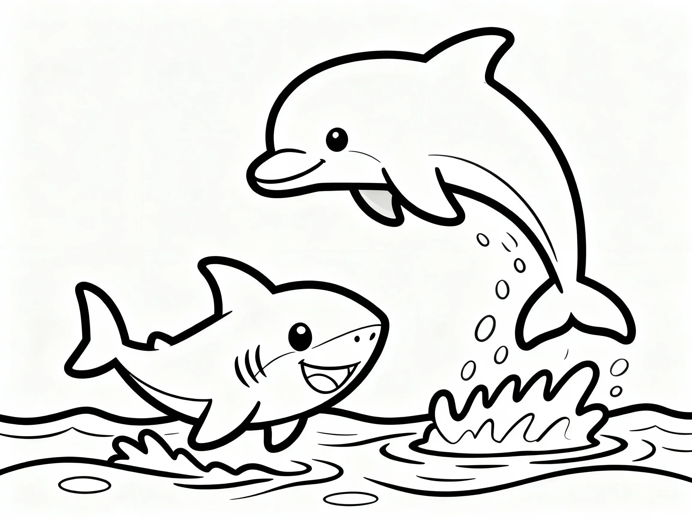 Baby Shark with Dolphin
