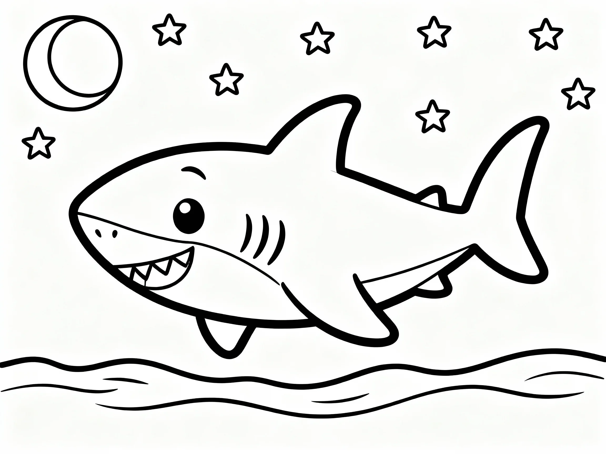 Baby Shark Night Time