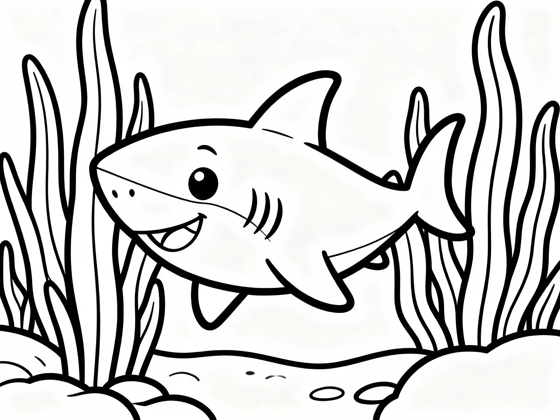 Baby Shark in Seaweed