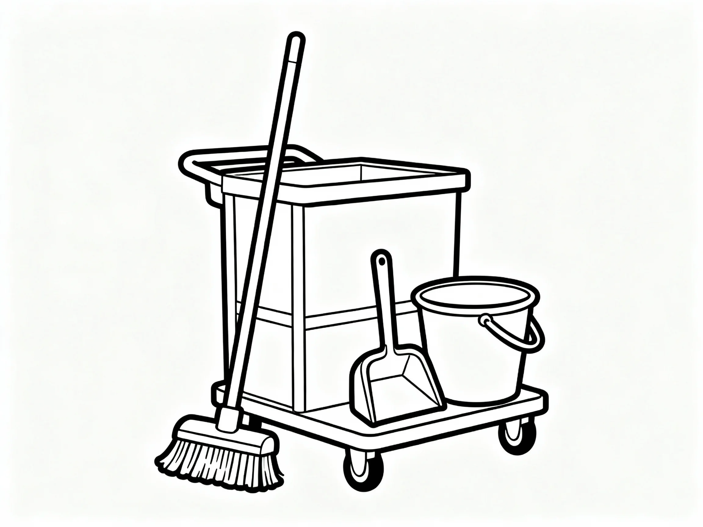Janitor's Cart