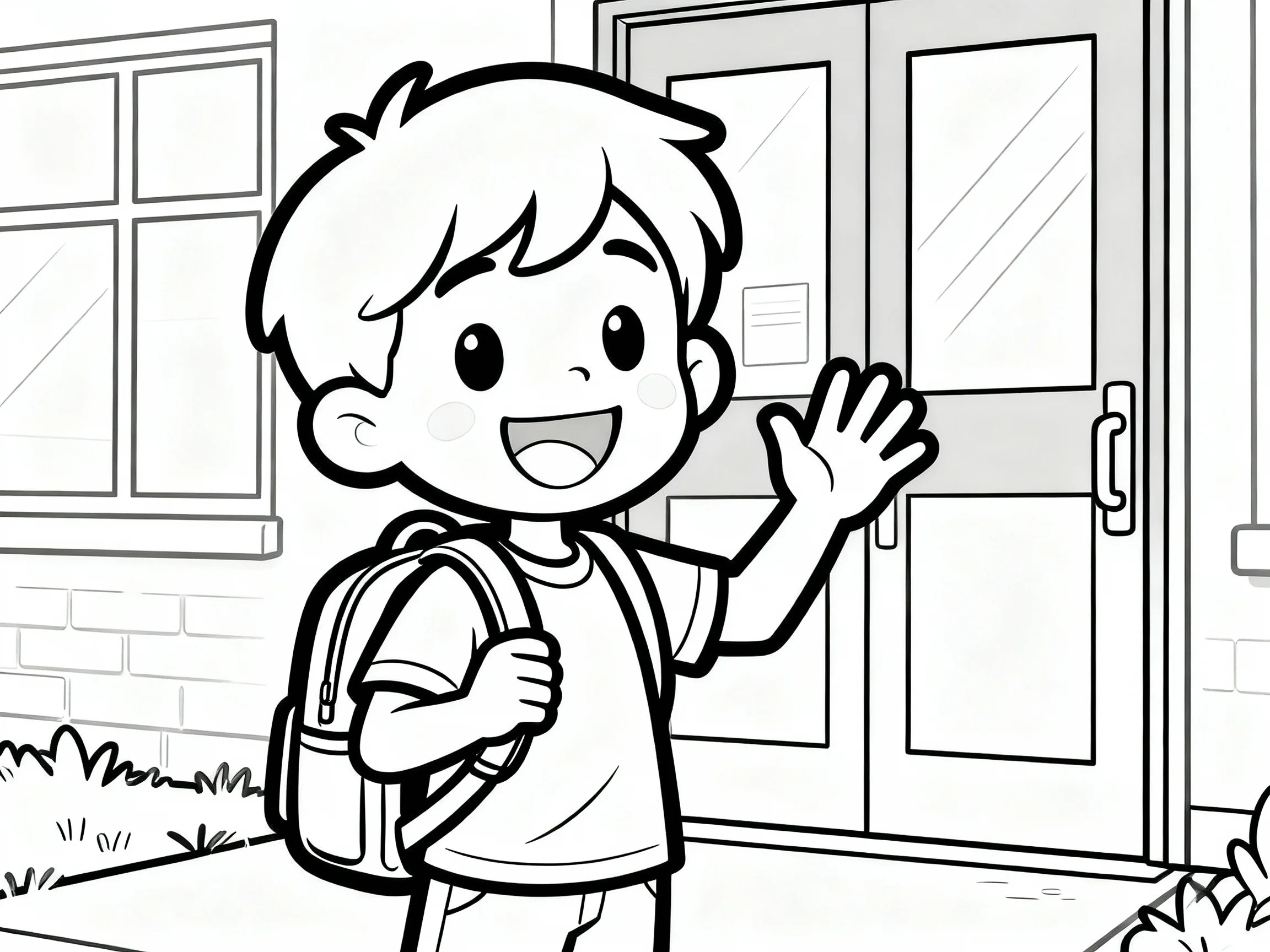 First Day Excitement