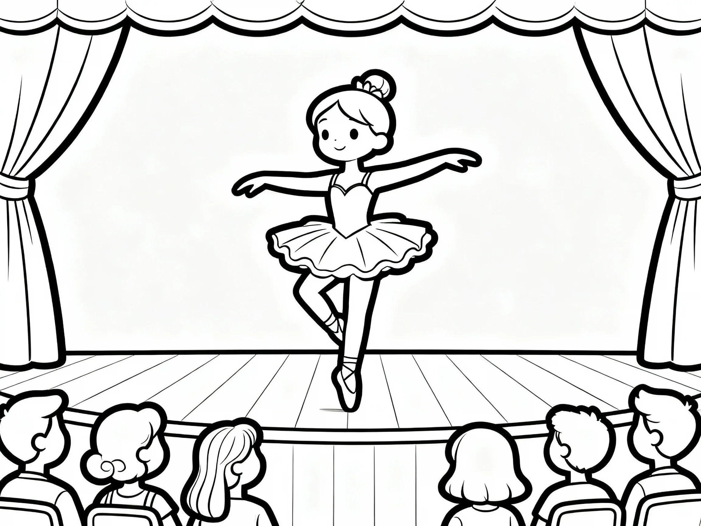 Simple Ballet Recital