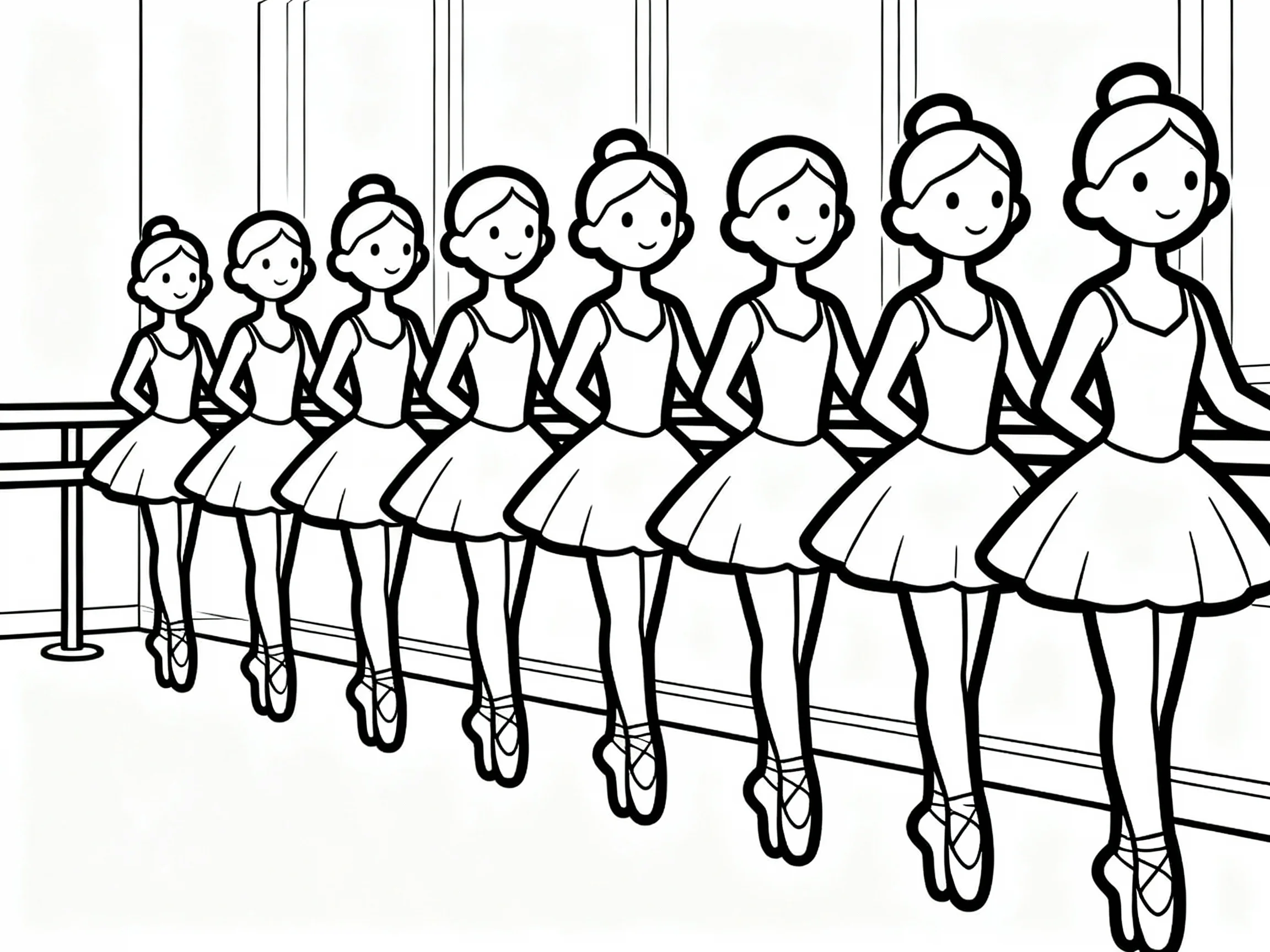 Ballet Class Formation