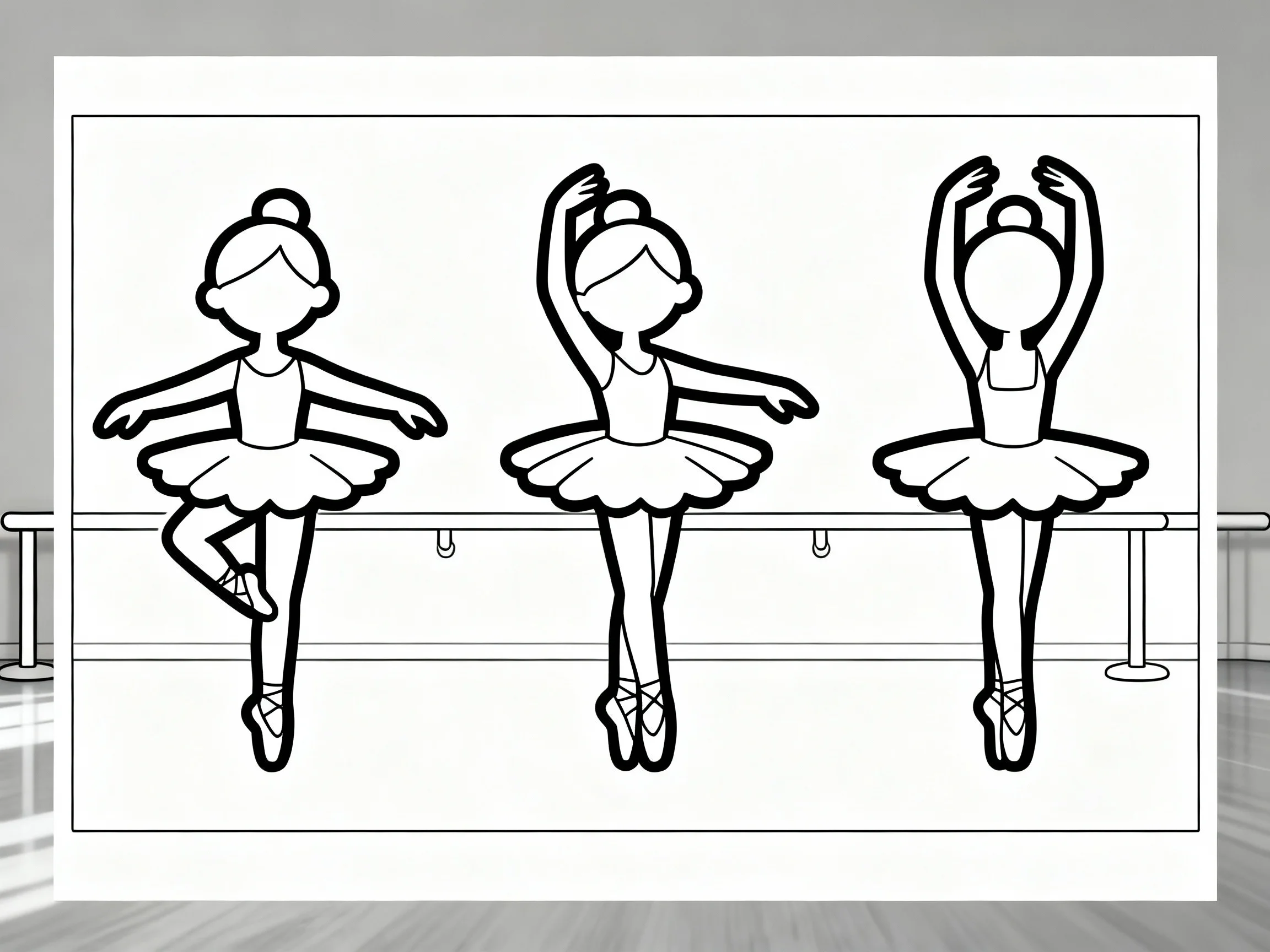 Simple Ballet Positions