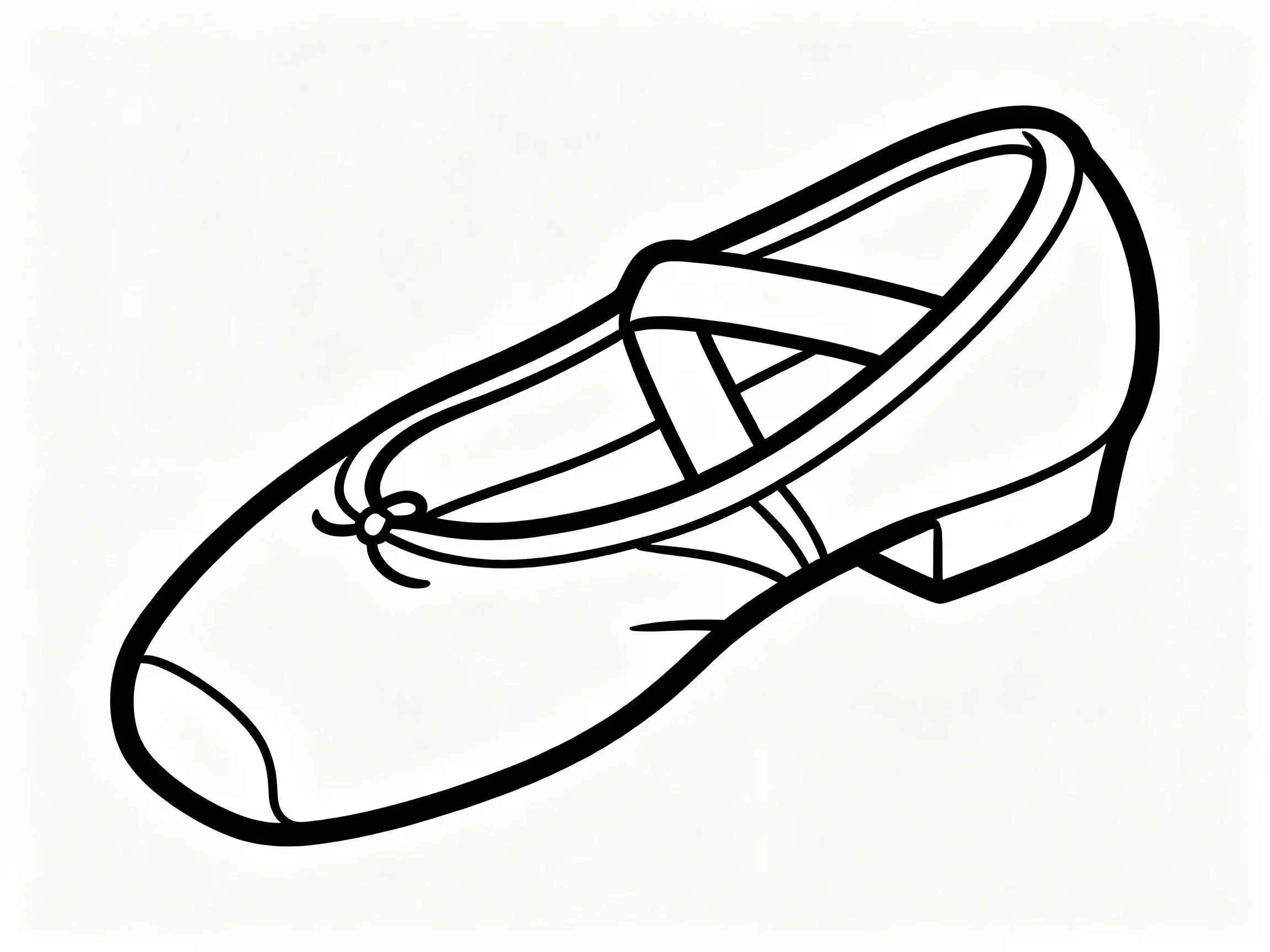 Ballet Shoe Close-up
