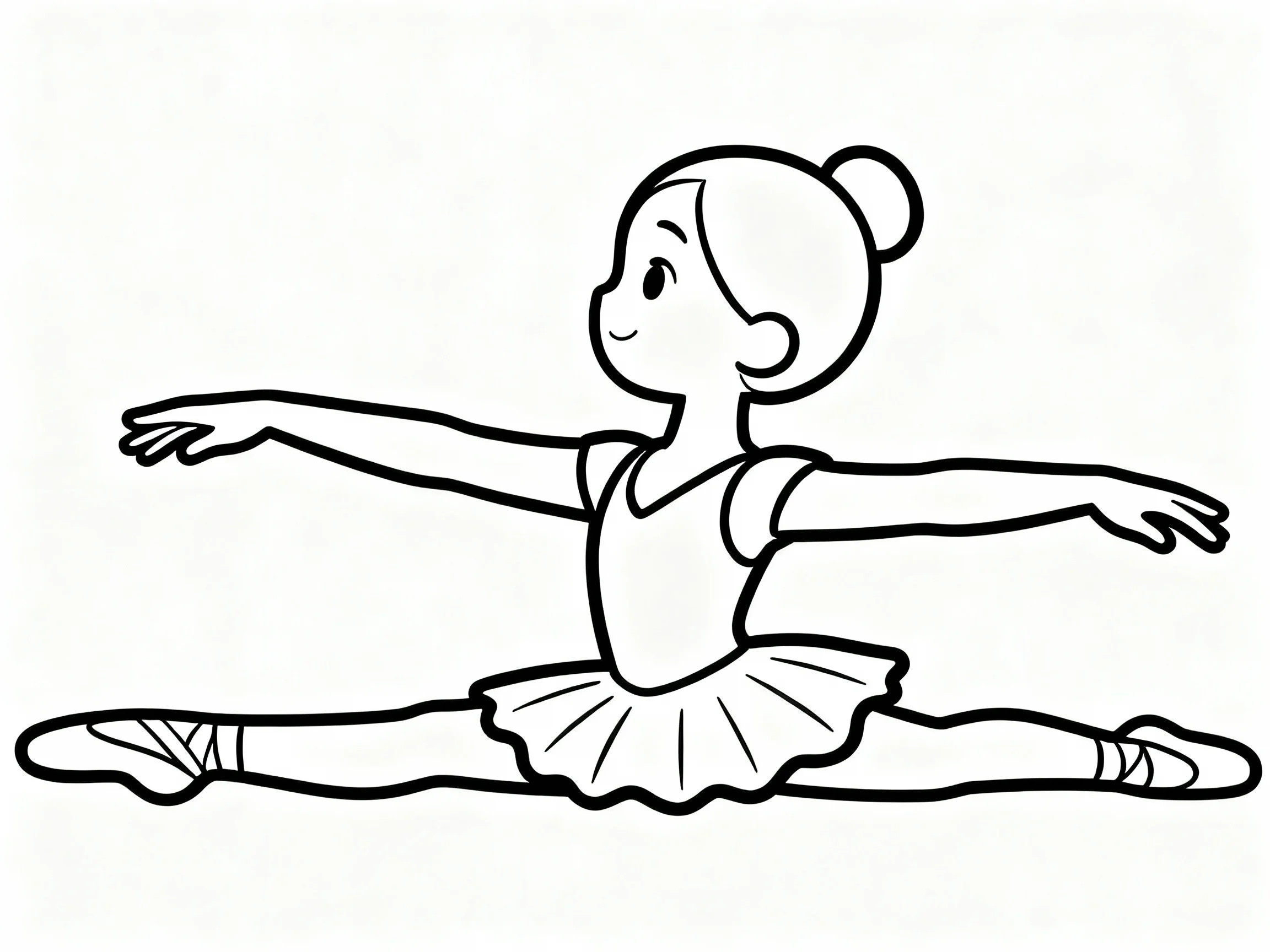 Ballerina Stretching