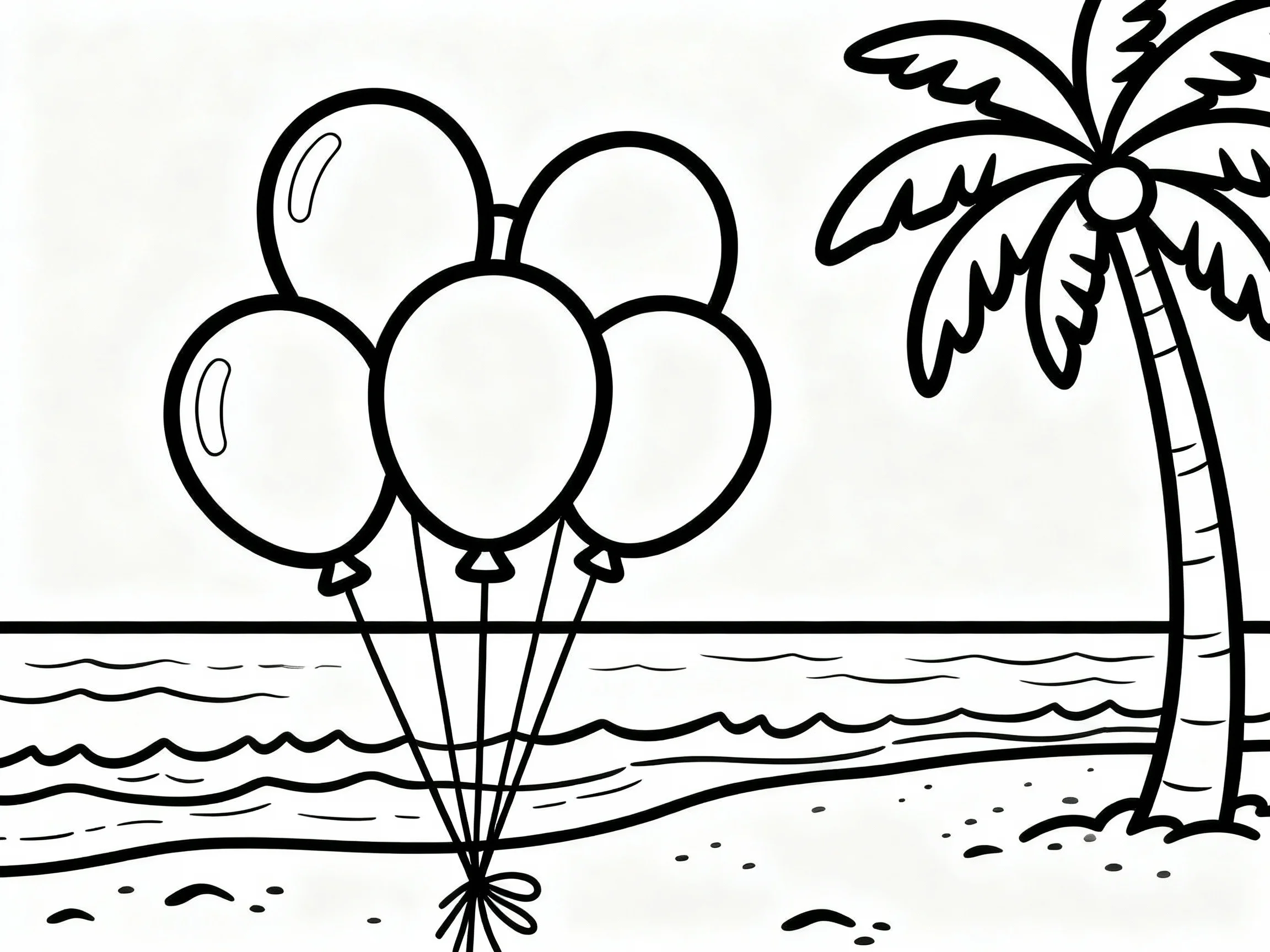 Balloons by the Beach