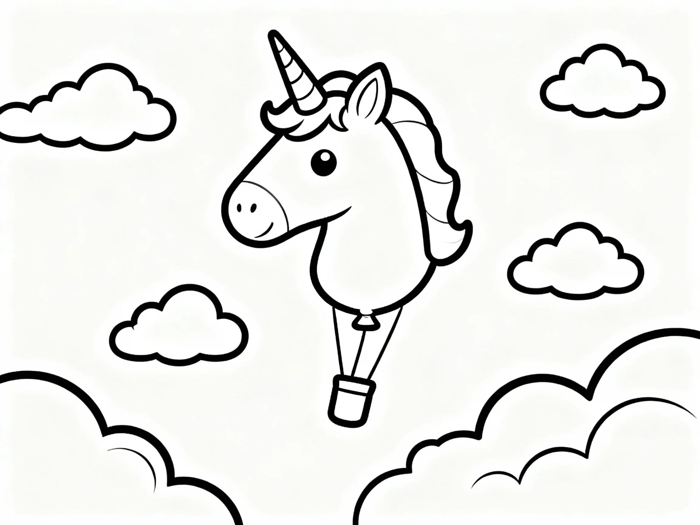 Flying Balloon Unicorn