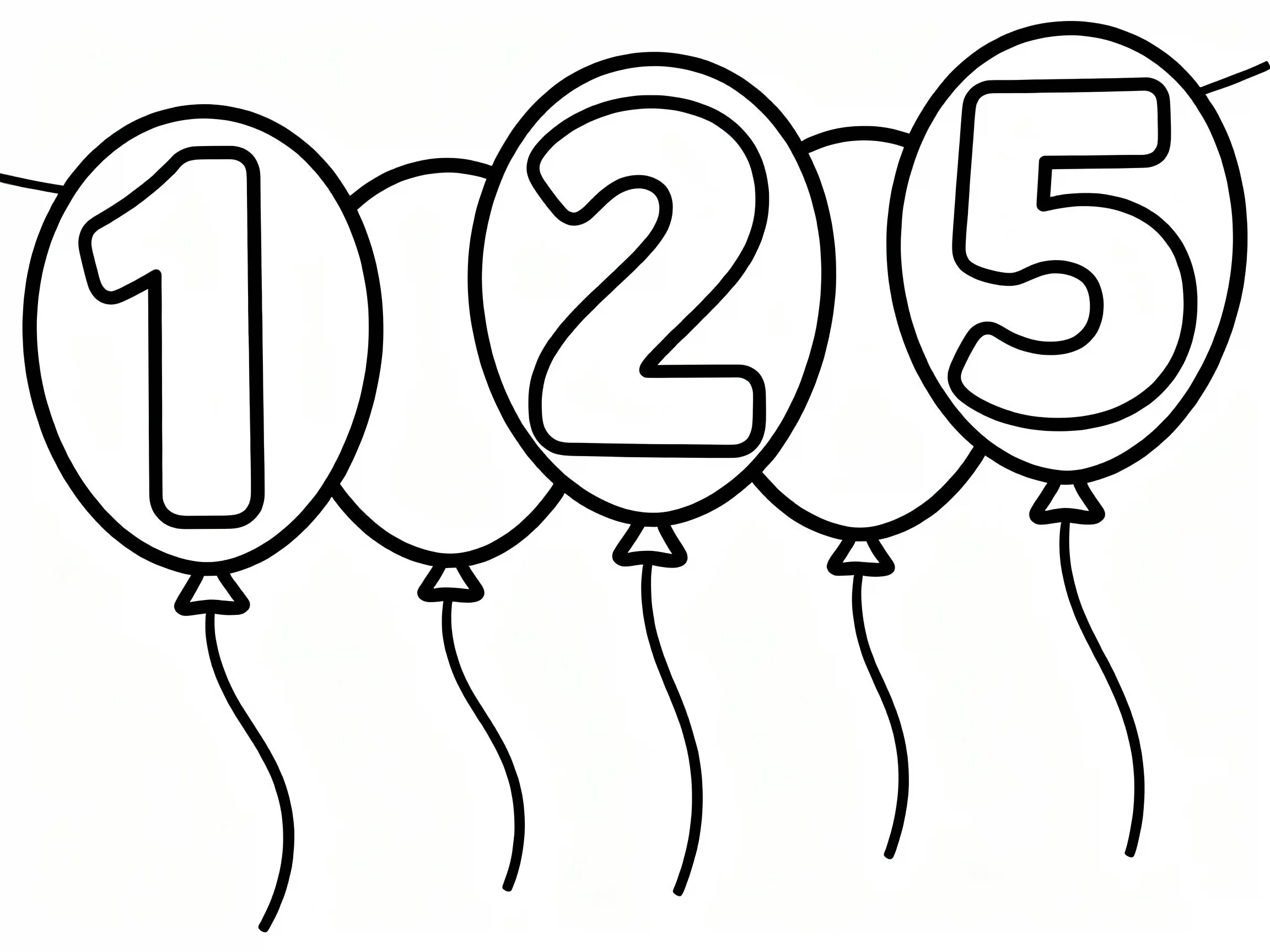 Number Balloons