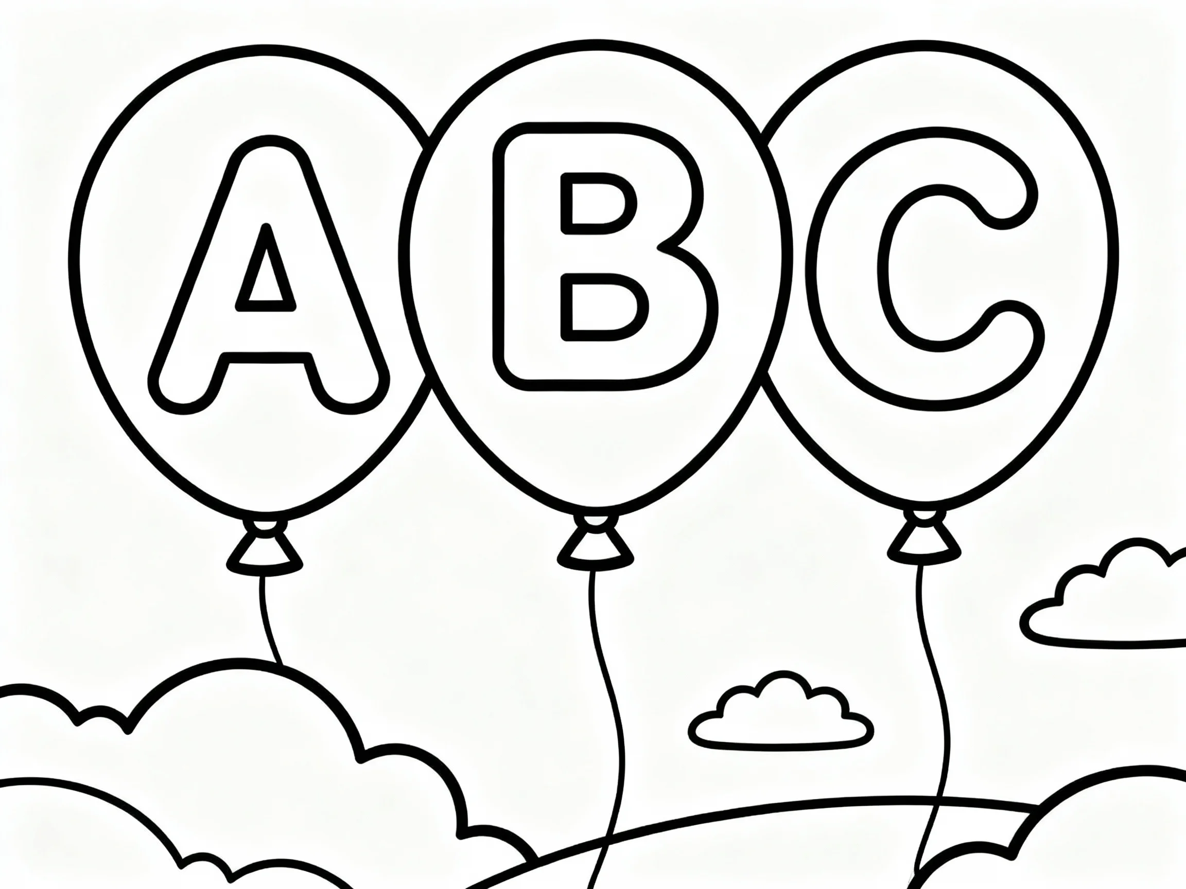 Letter Balloons