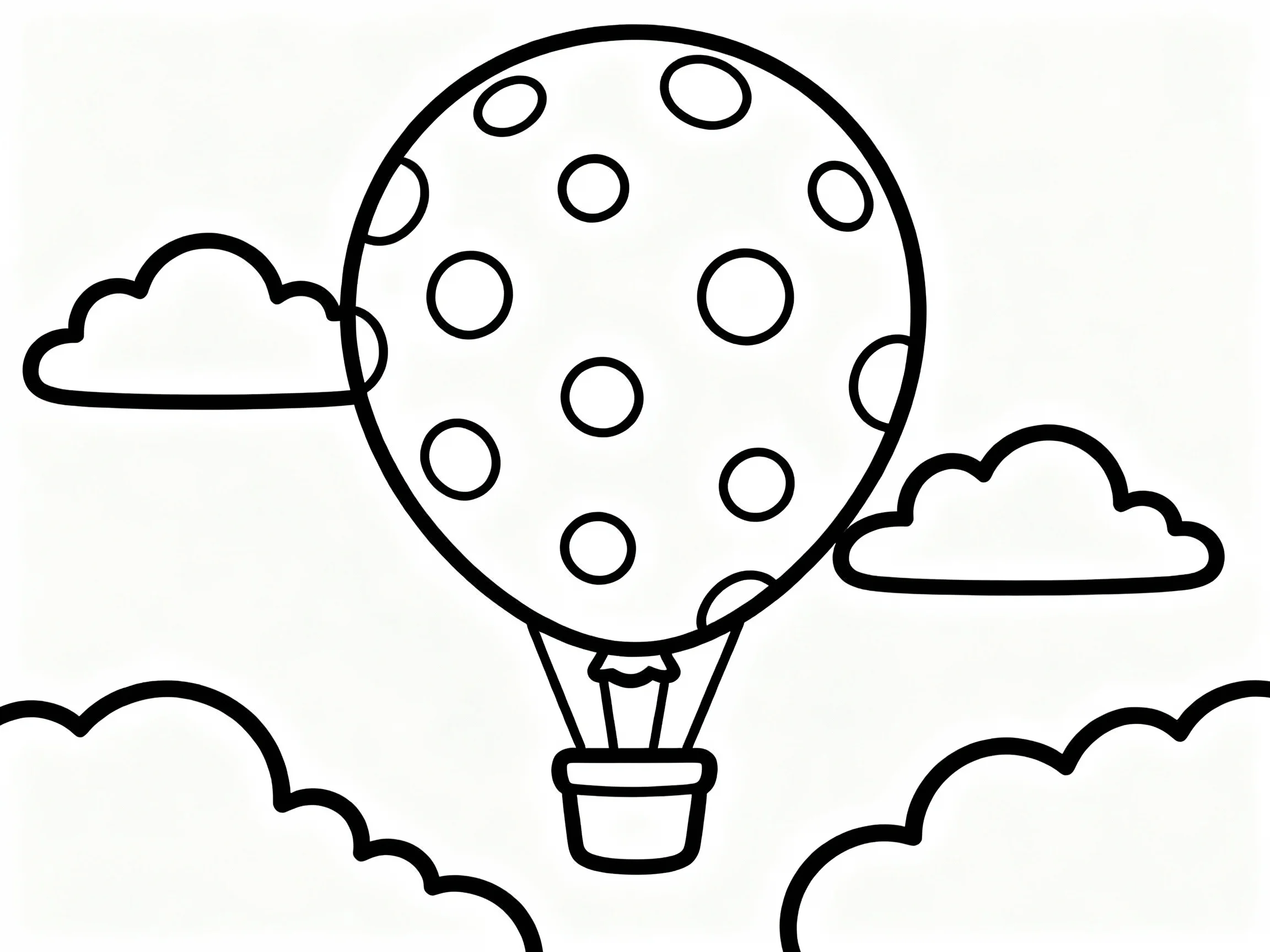 Balloon with Polka Dots