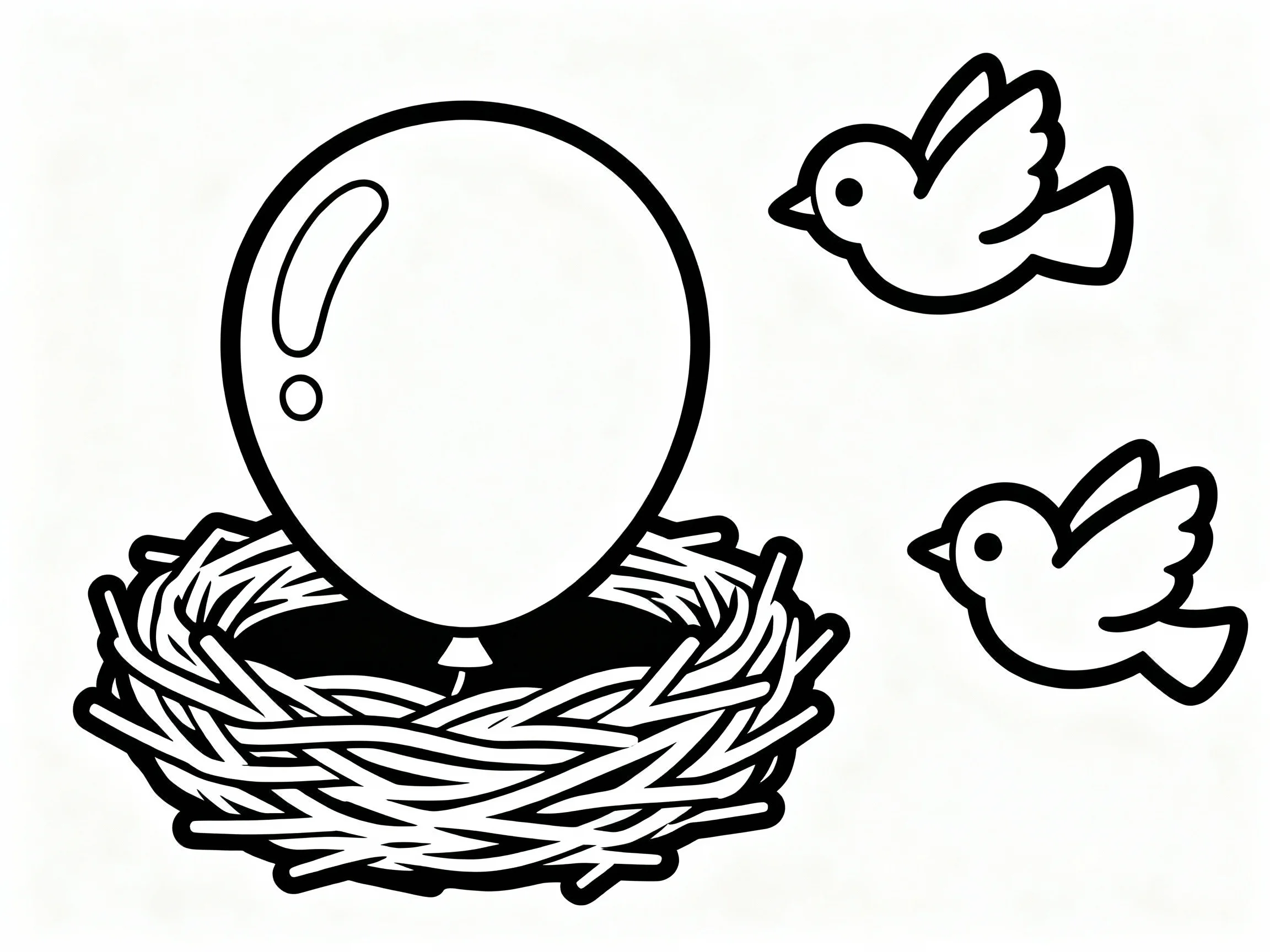 Balloon in a Nest