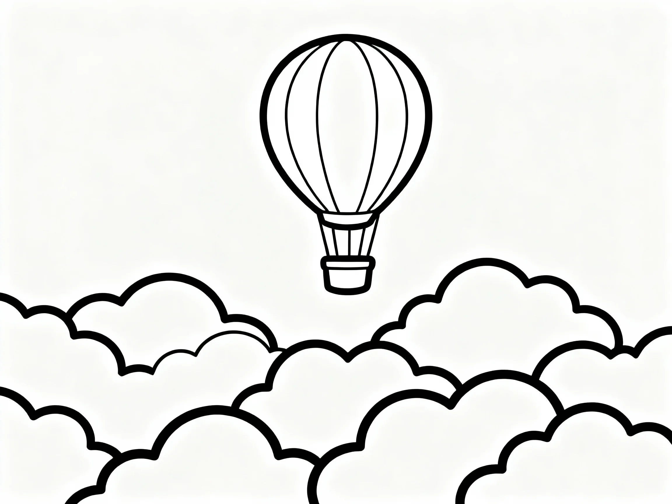 Balloon Above Clouds