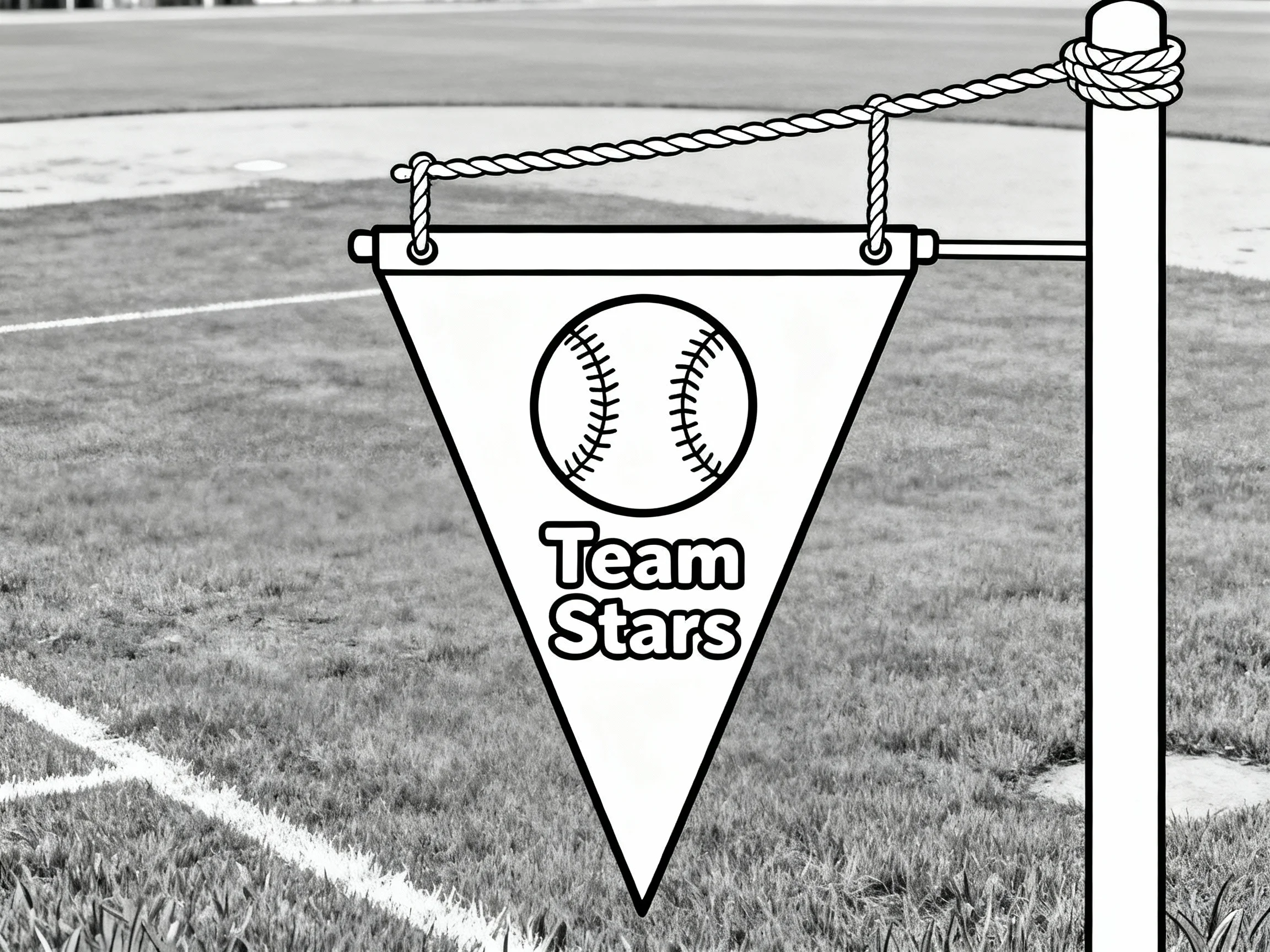 Baseball Pennant