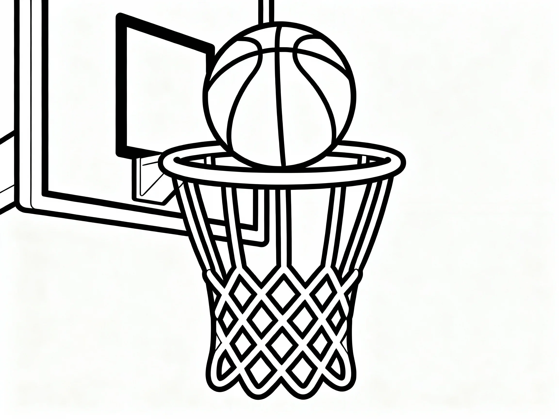 59 Dynamic Basketball Coloring Pages - Free Download preview