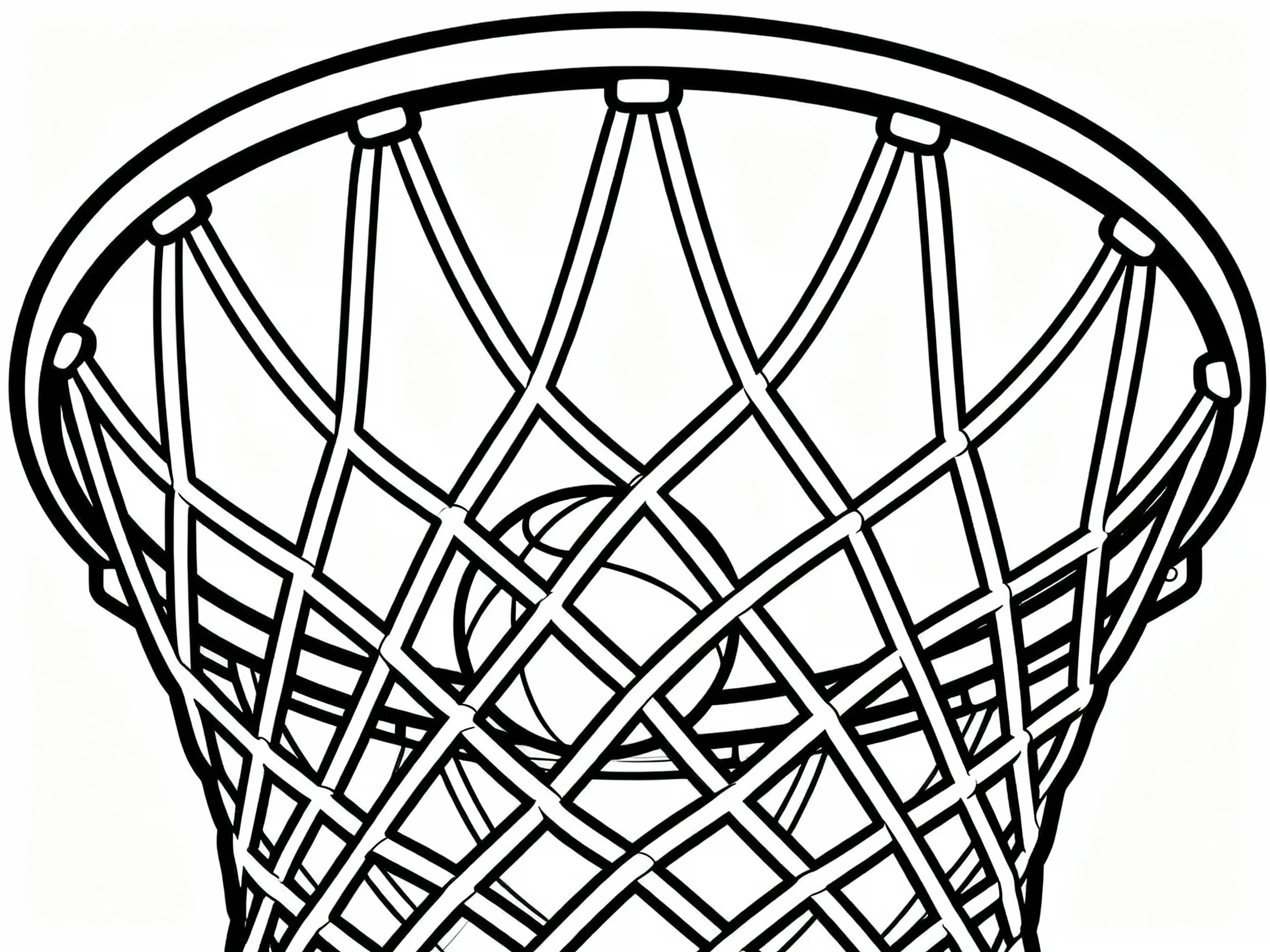 Basketball Goal Closeup