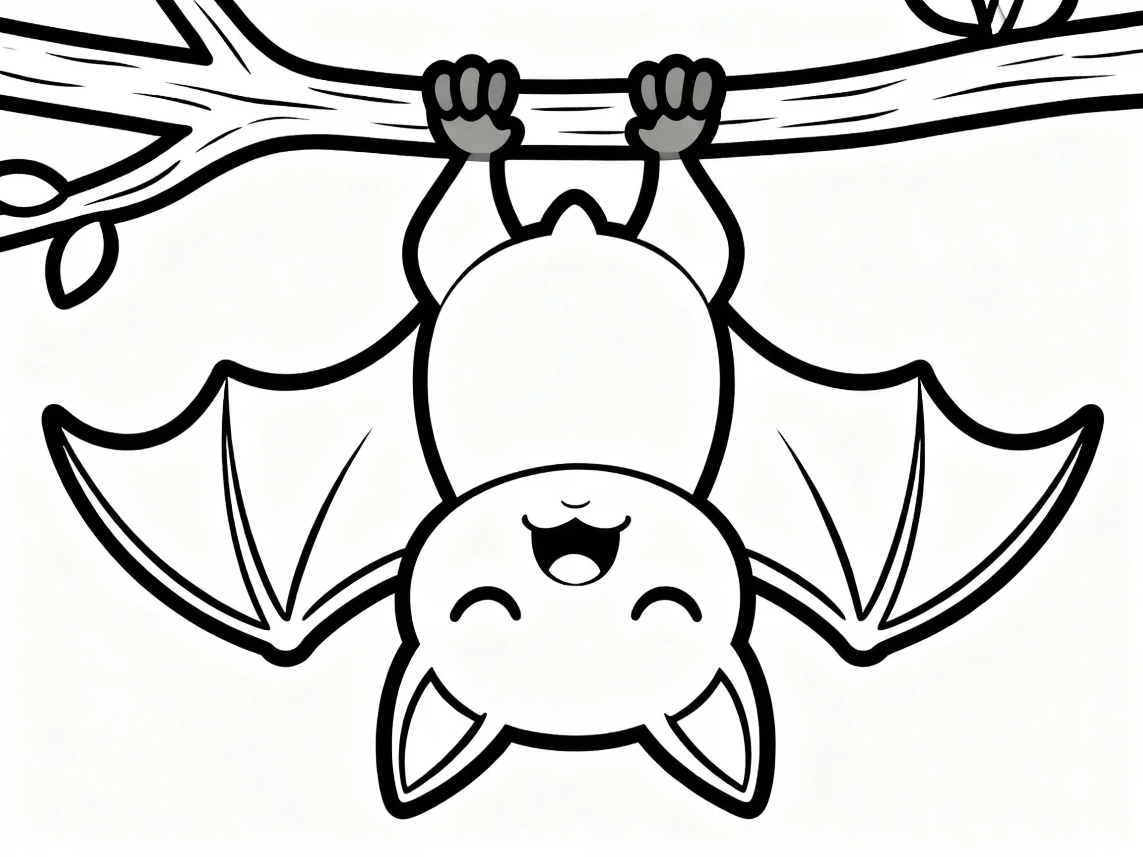 Friendly Bat Hanging