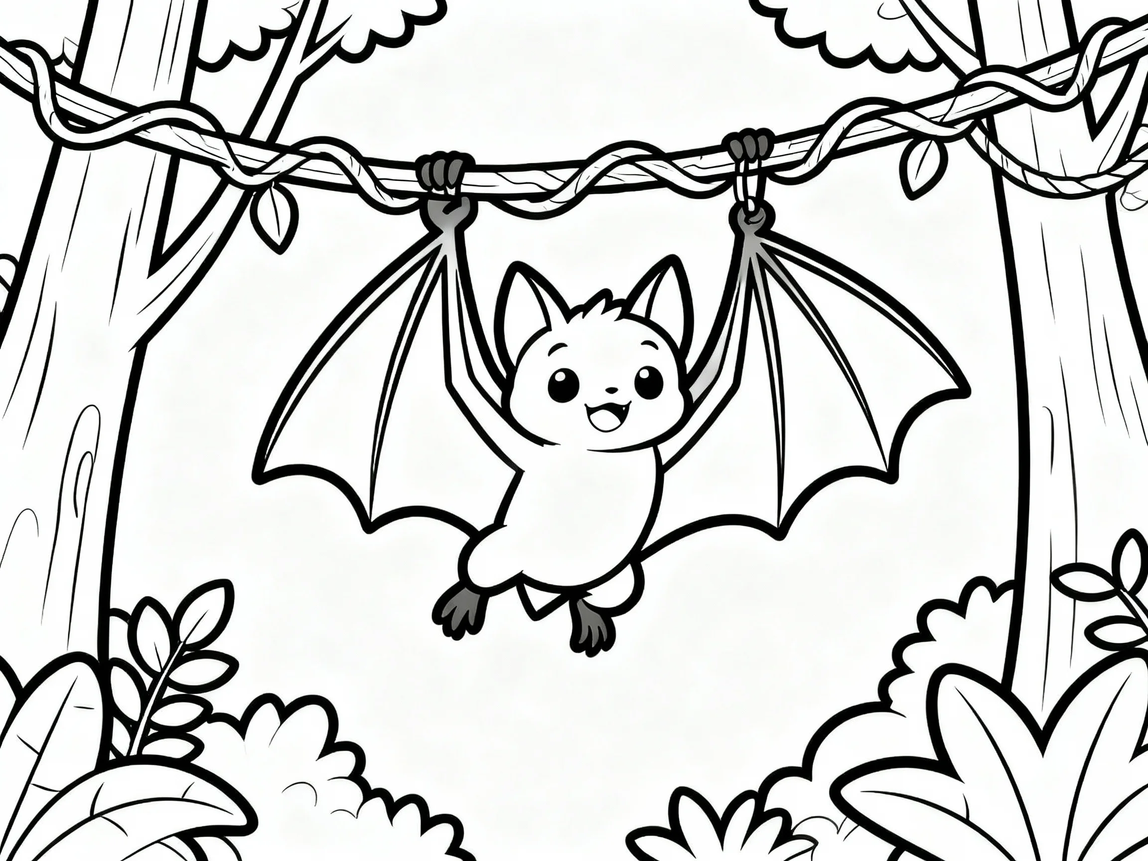 Bat on a Swing