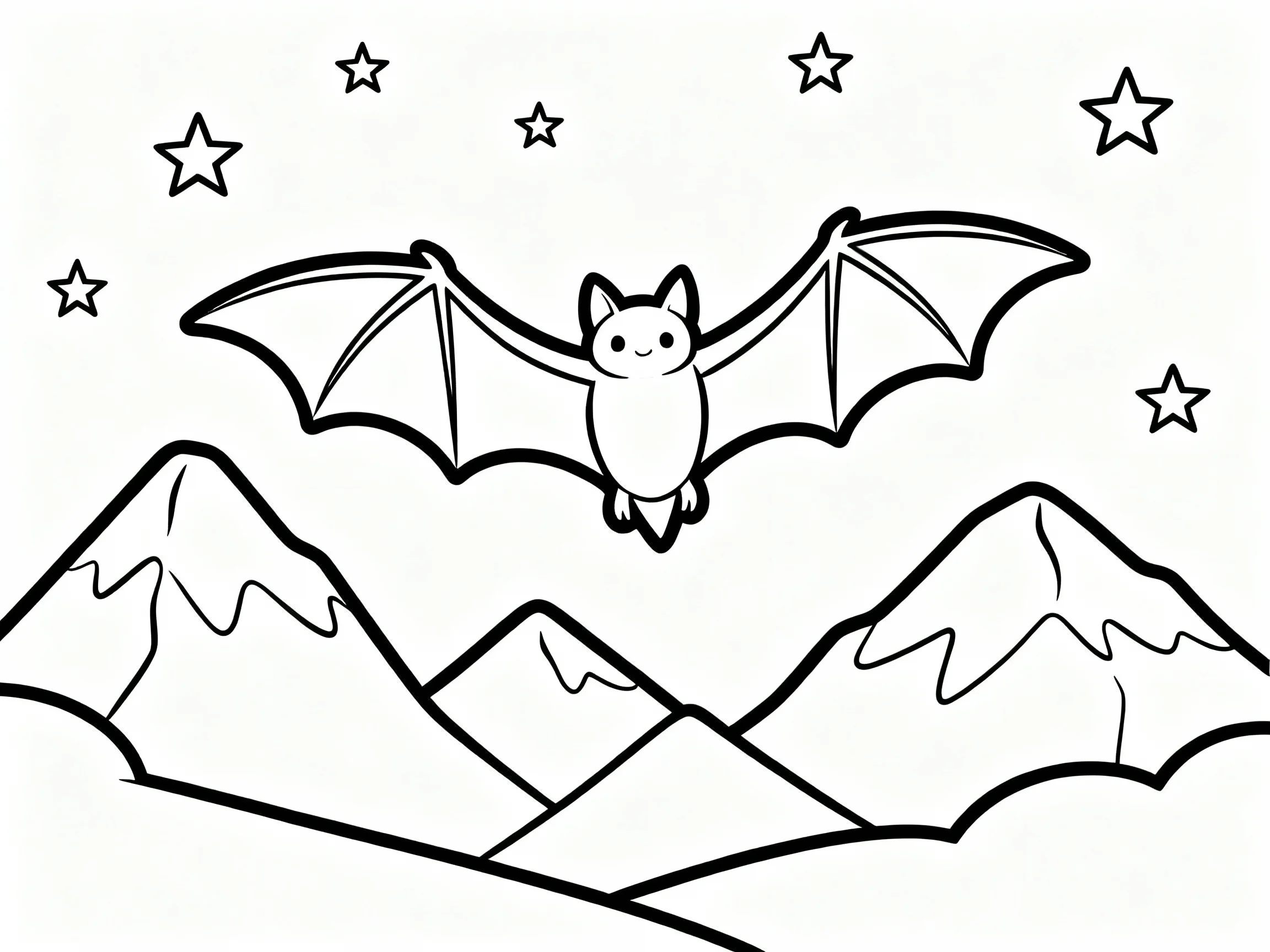 Bat in Mountains