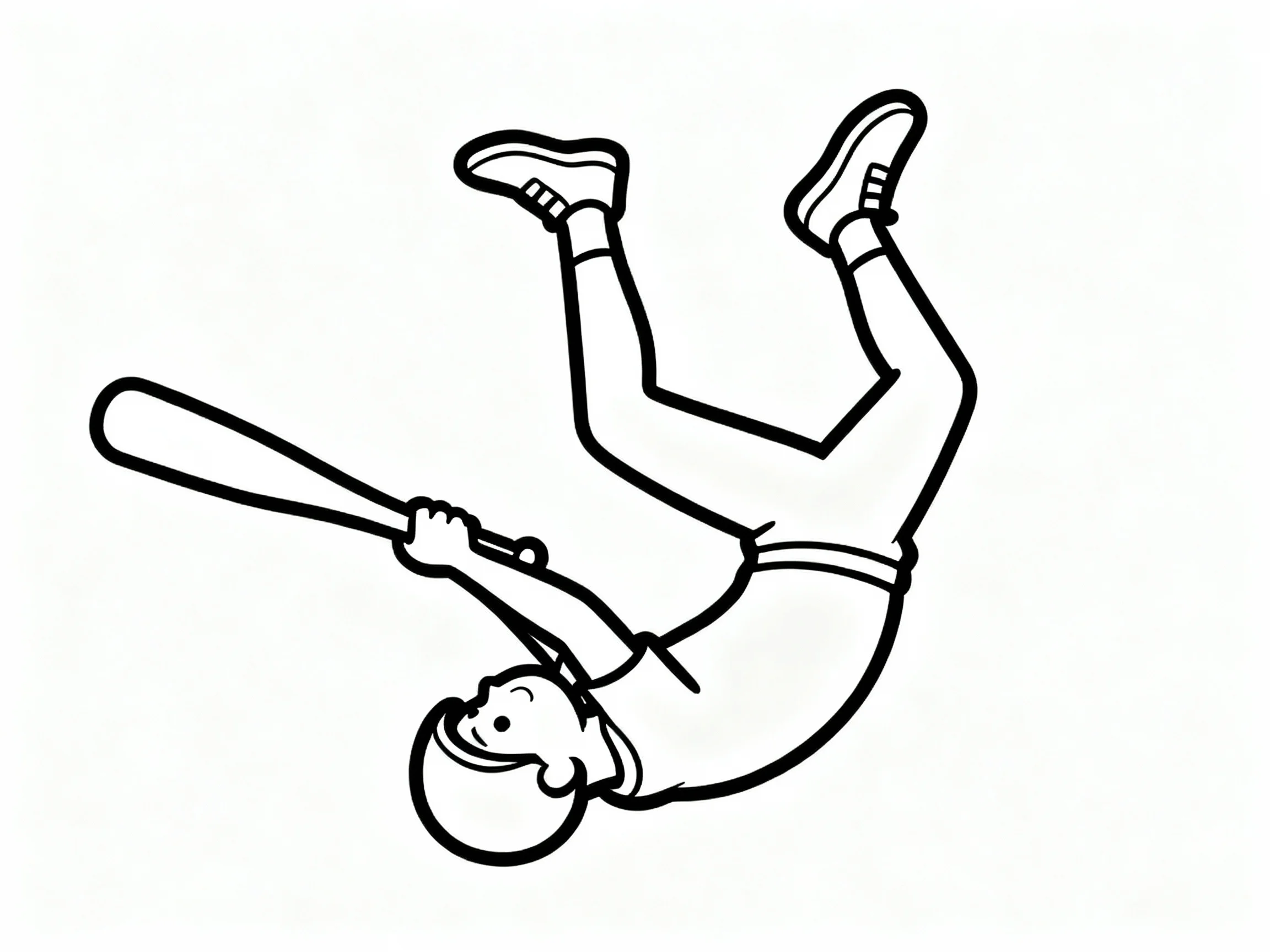 Bat Doing Acrobatics