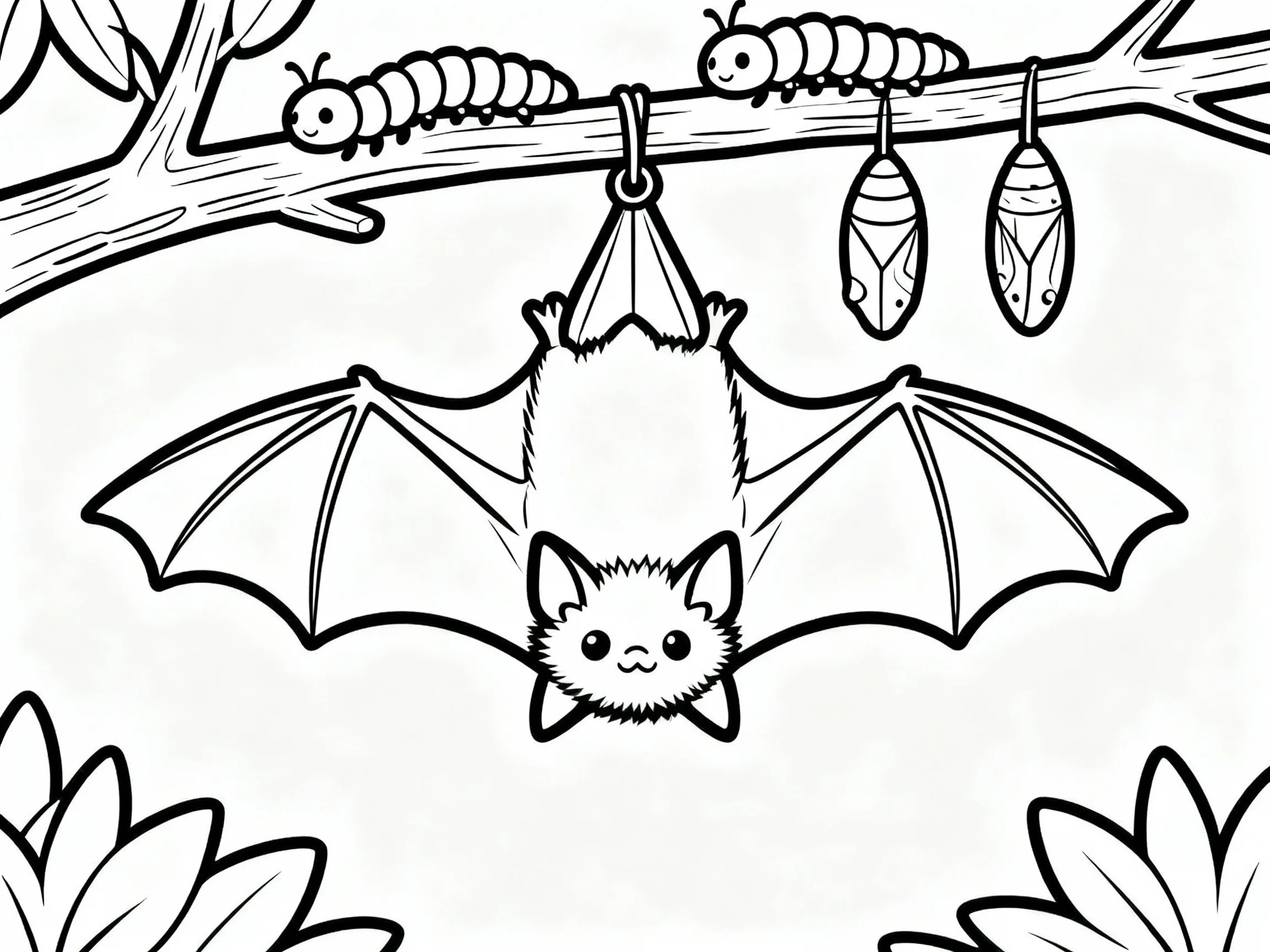 Bat with Cocoon Friends