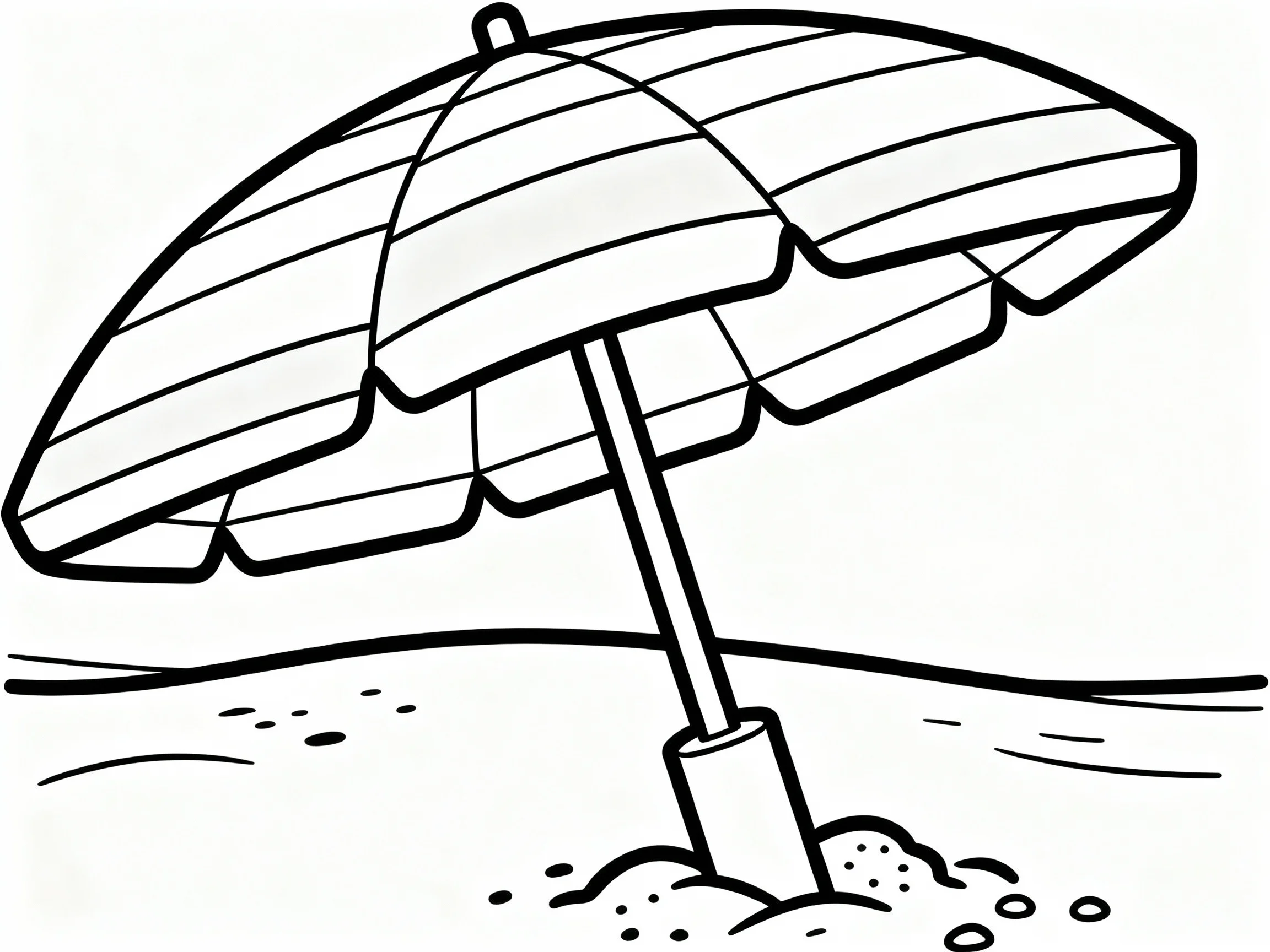 Simple Beach Umbrella