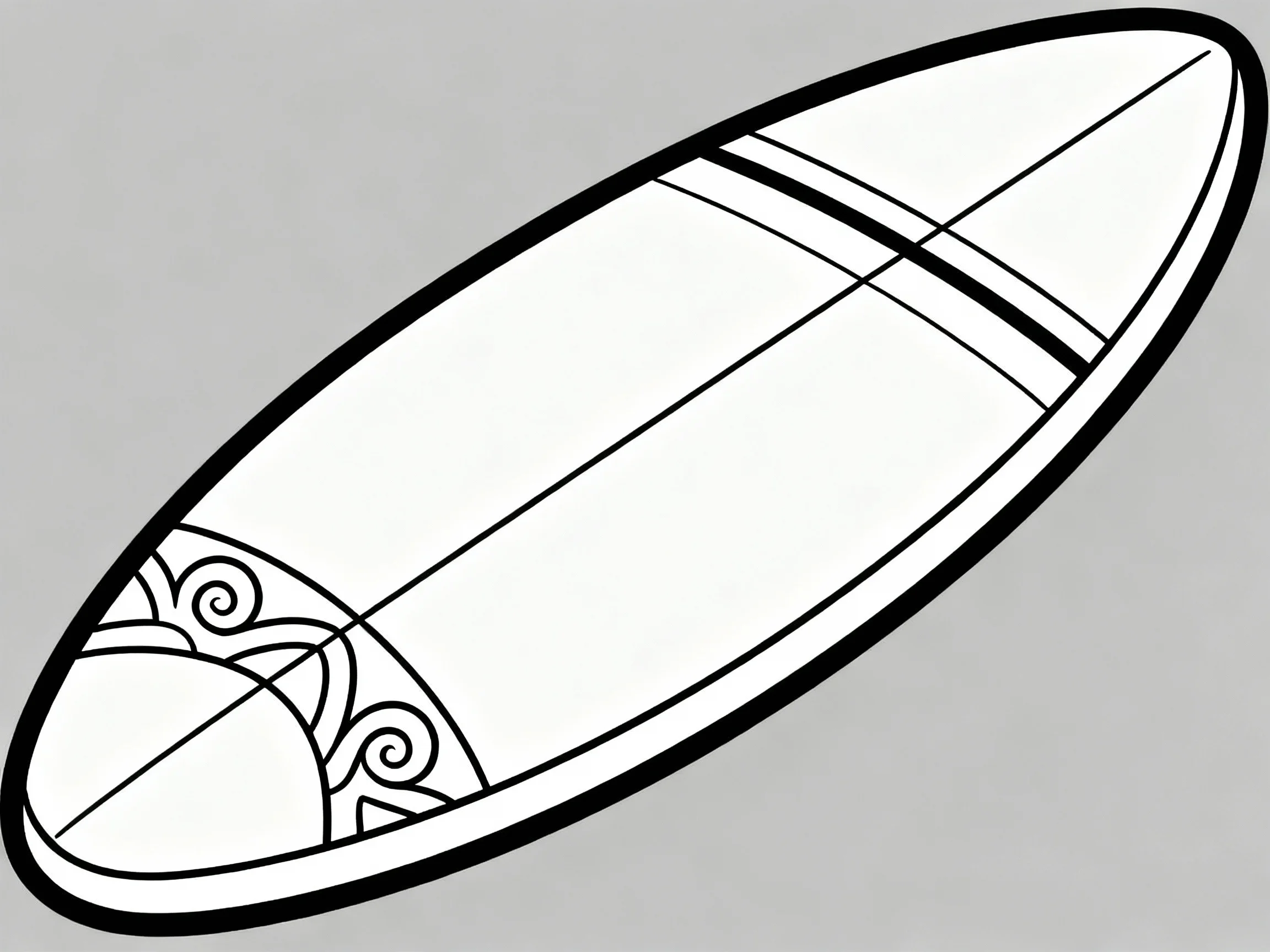 Beach coloring page preview