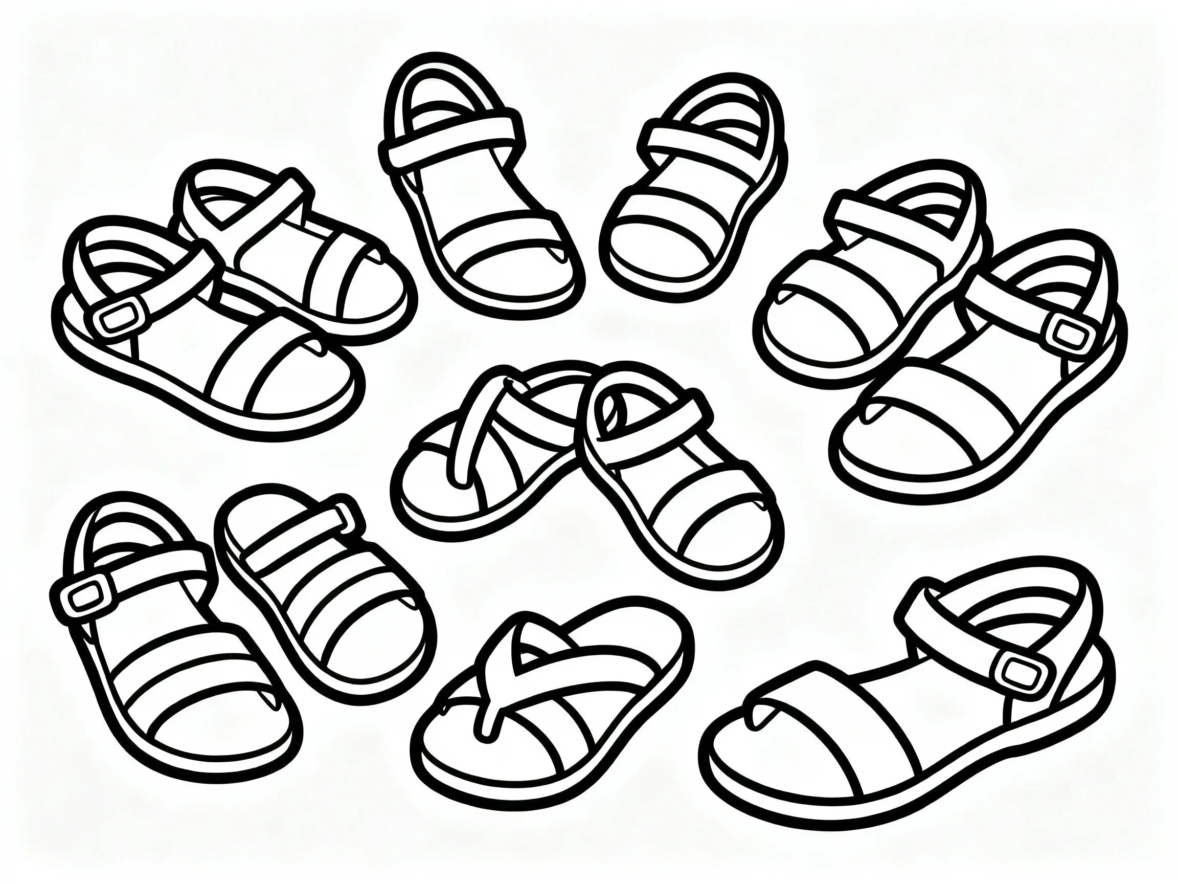 Beach Sandals Collection