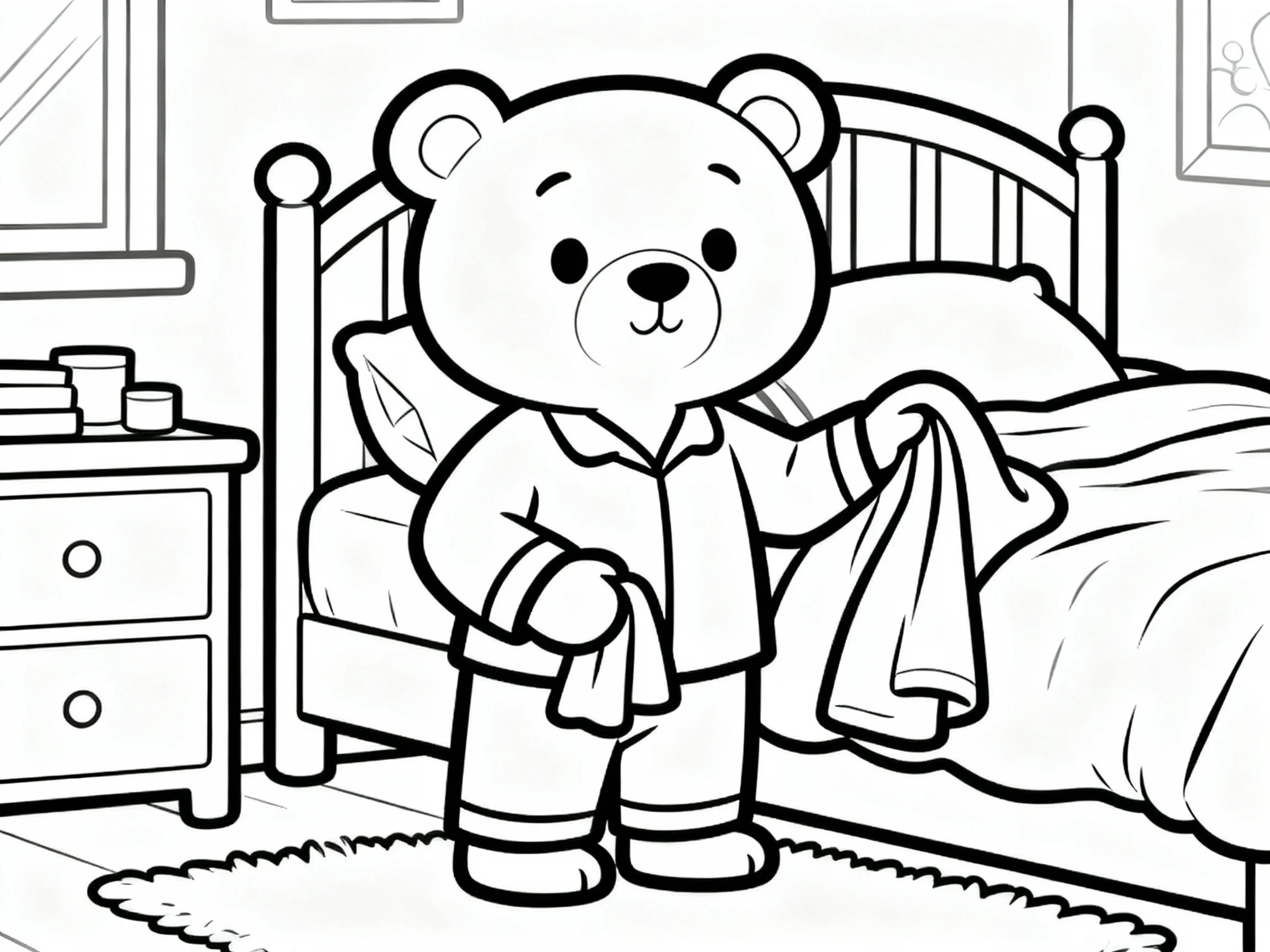 Bear in Pajamas