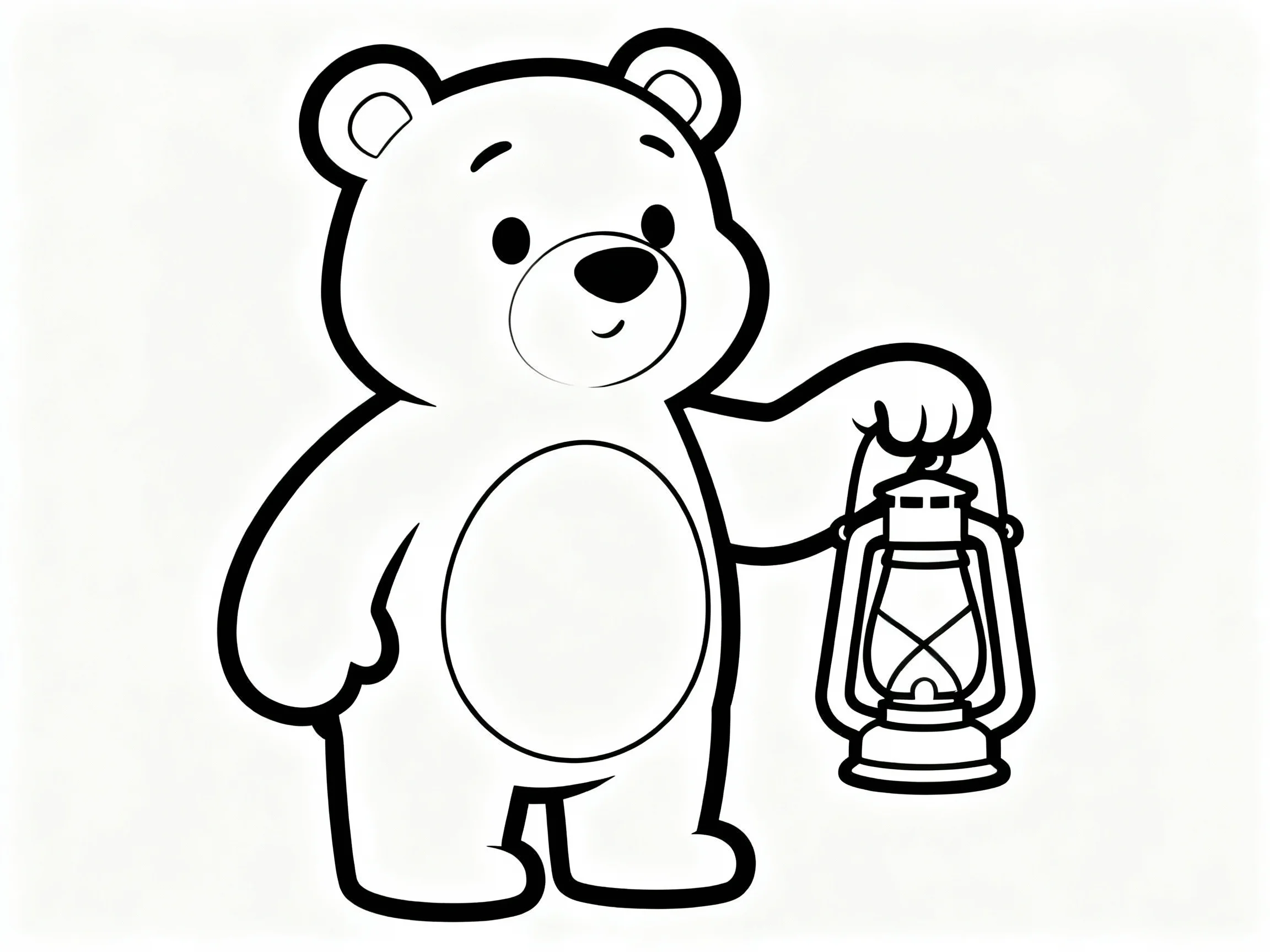 Bear with a Lantern