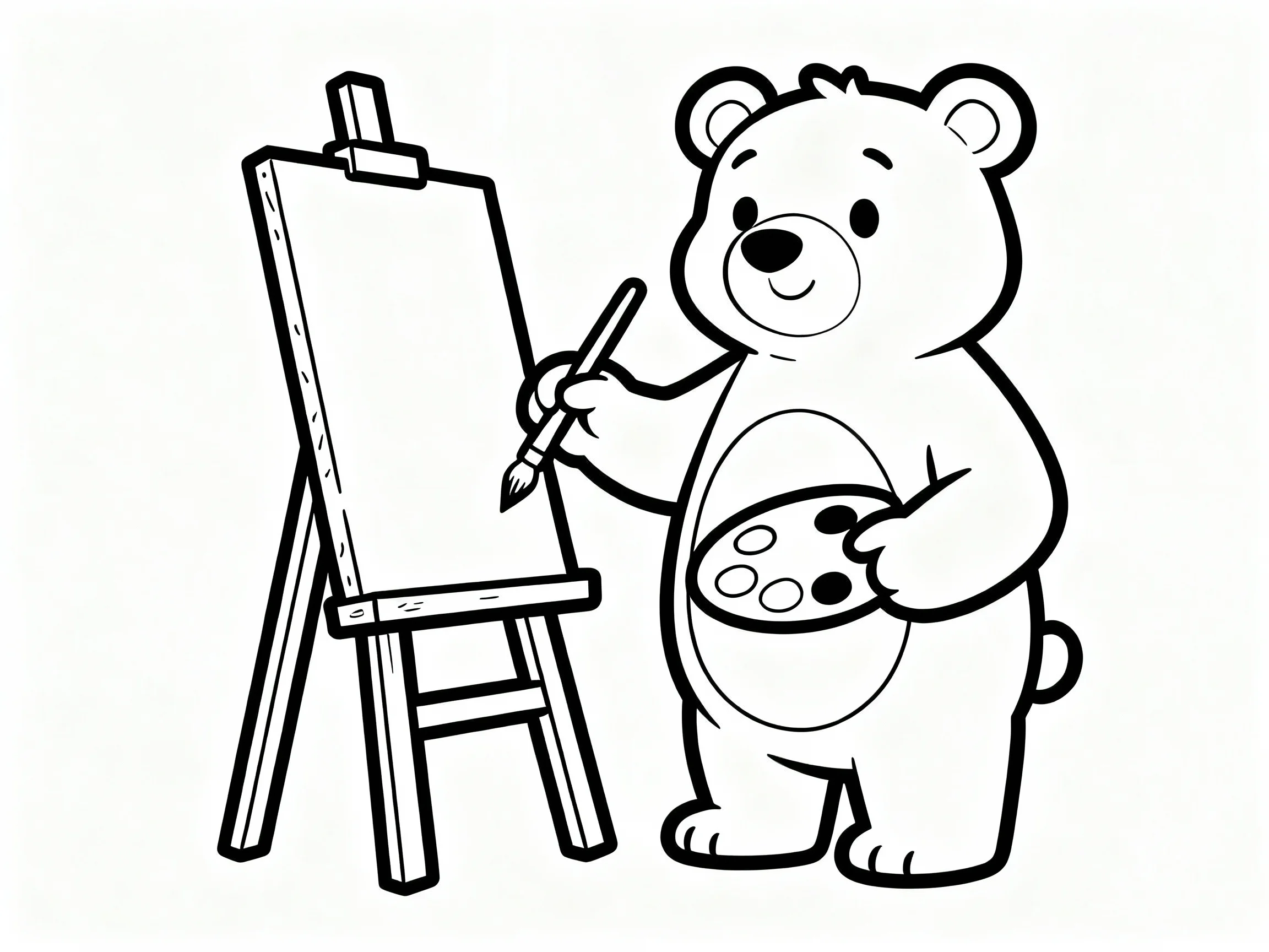 Bear Painting Picture