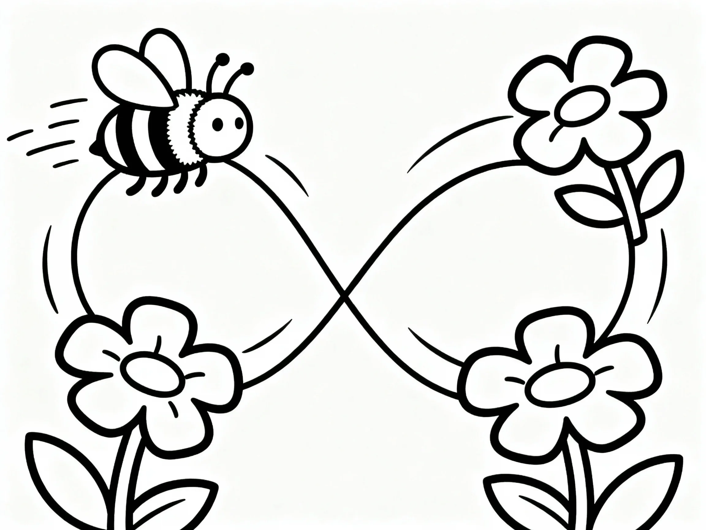 Buzzing Around Flowers