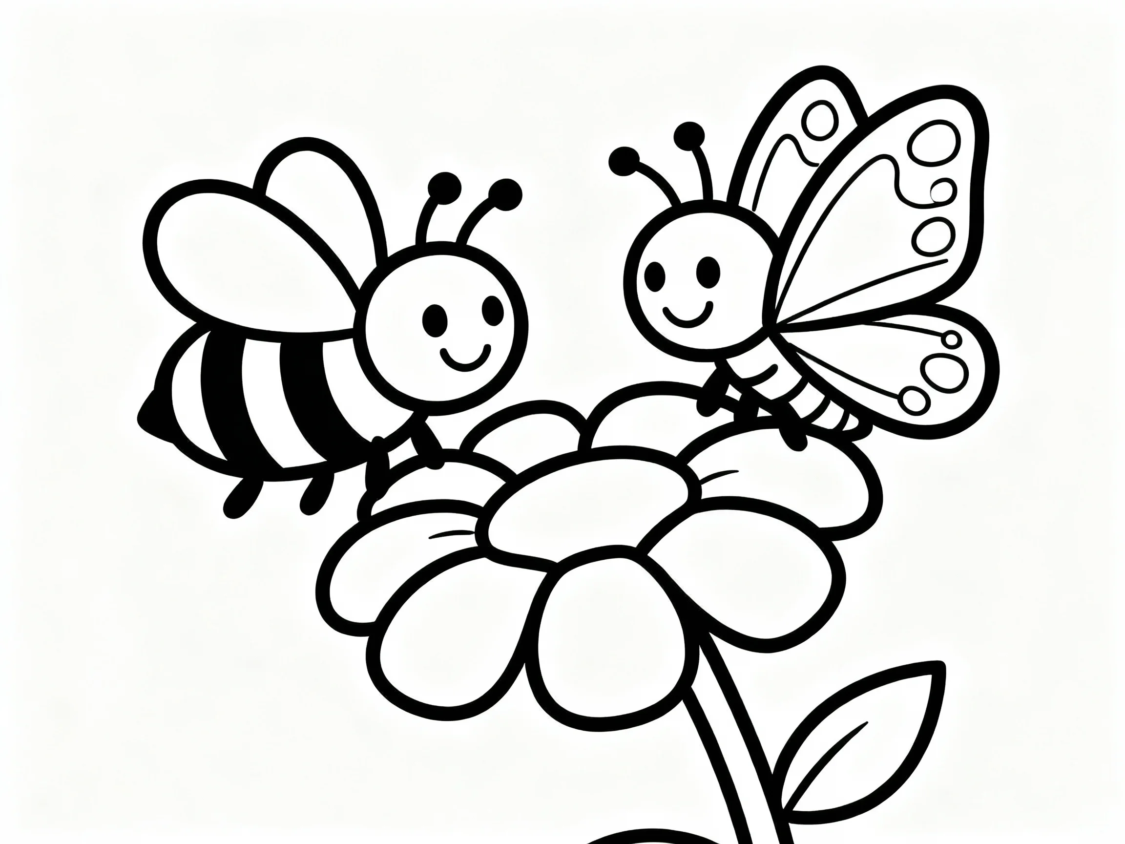 Bee and Butterfly Friends