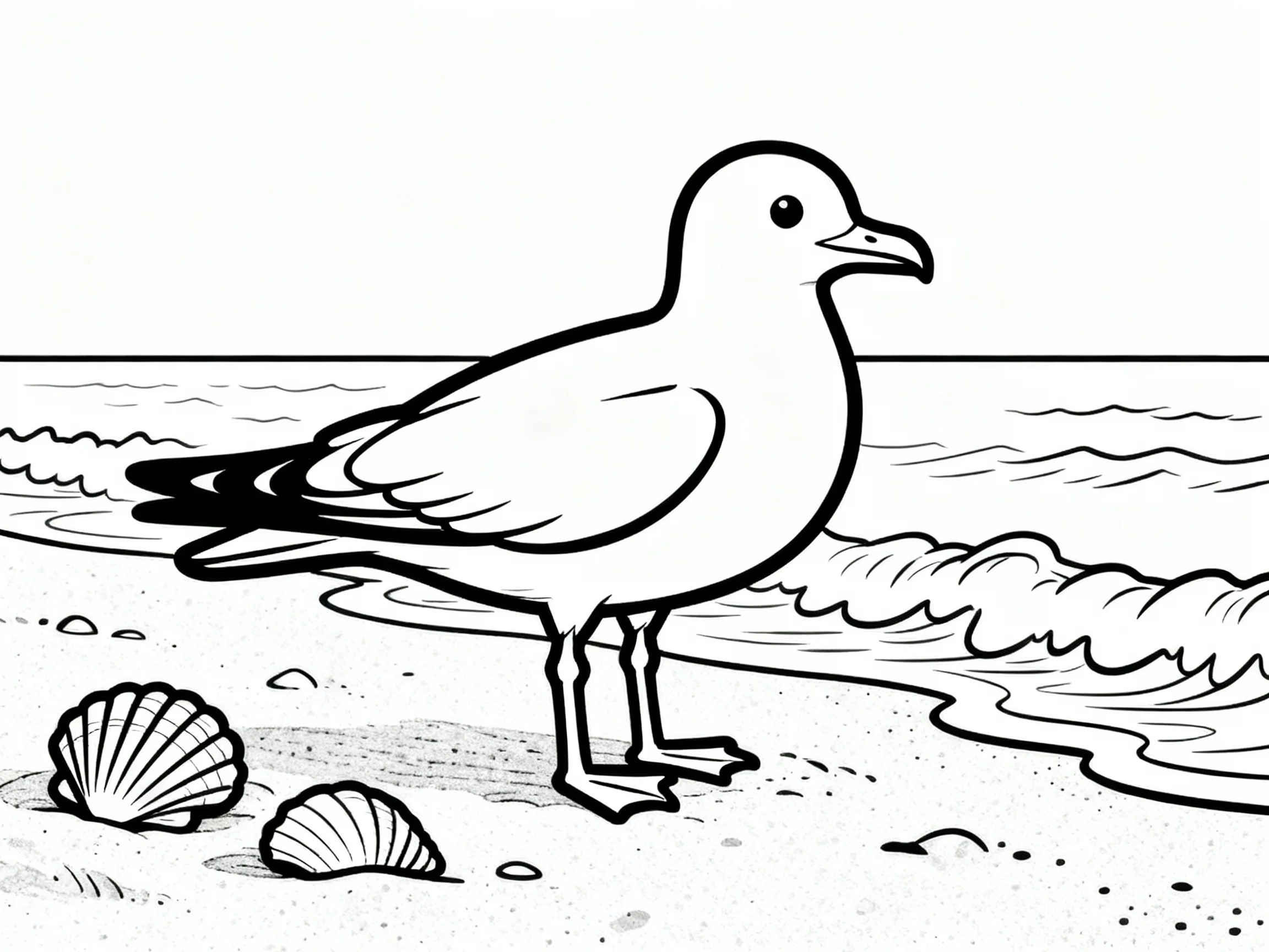 Seagull at Beach