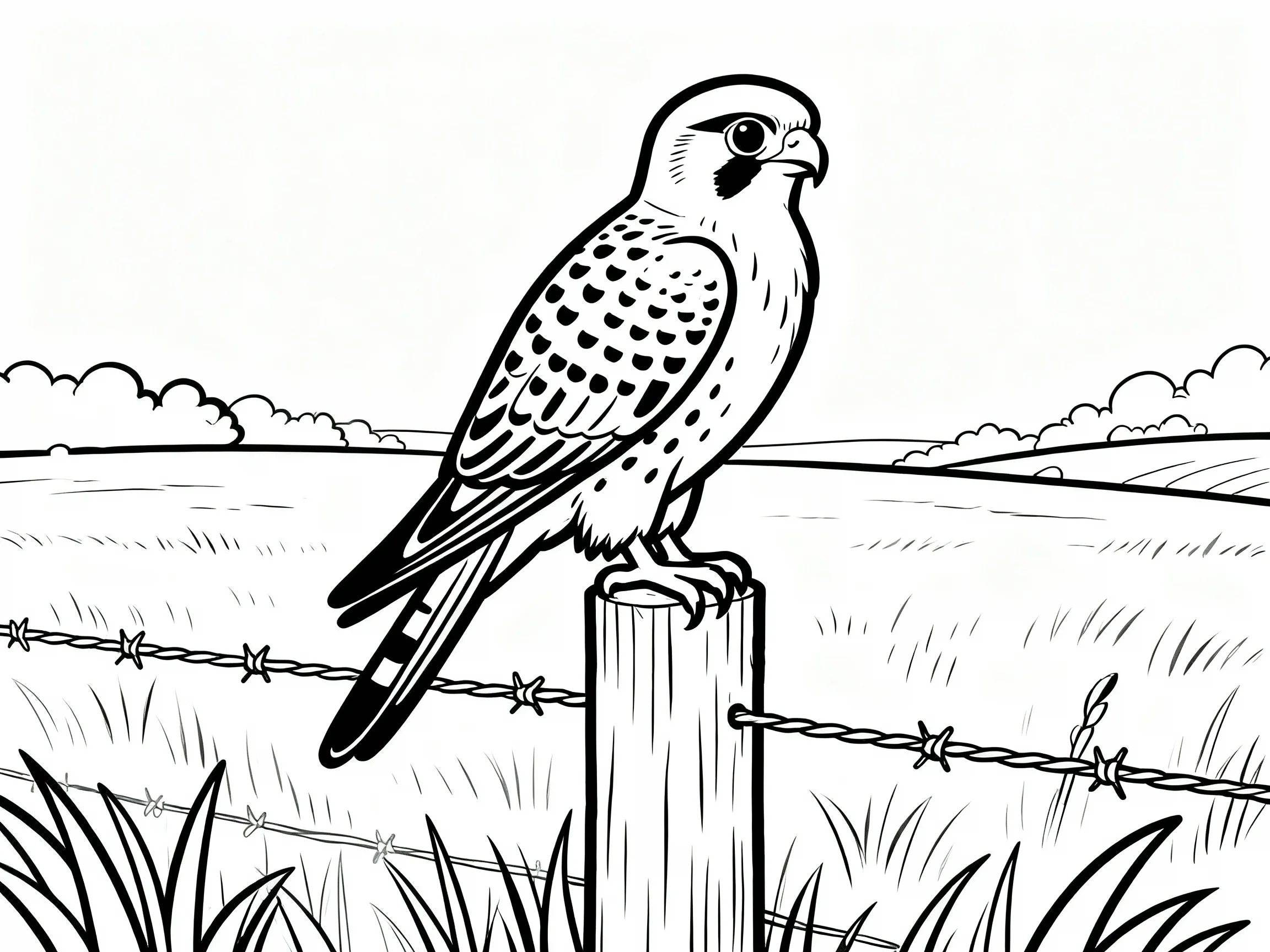 Kestrel on Post