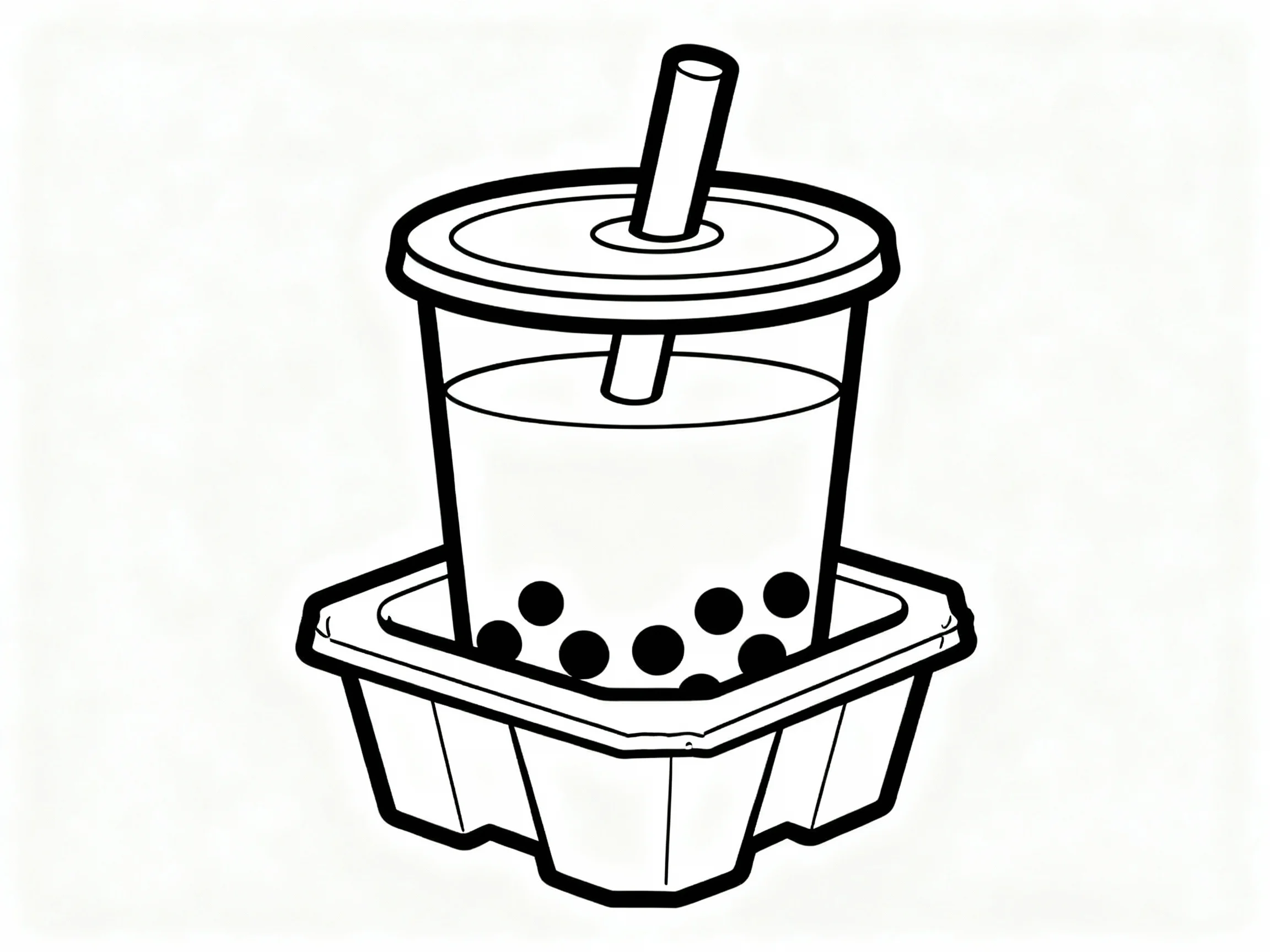 Boba in a Holder