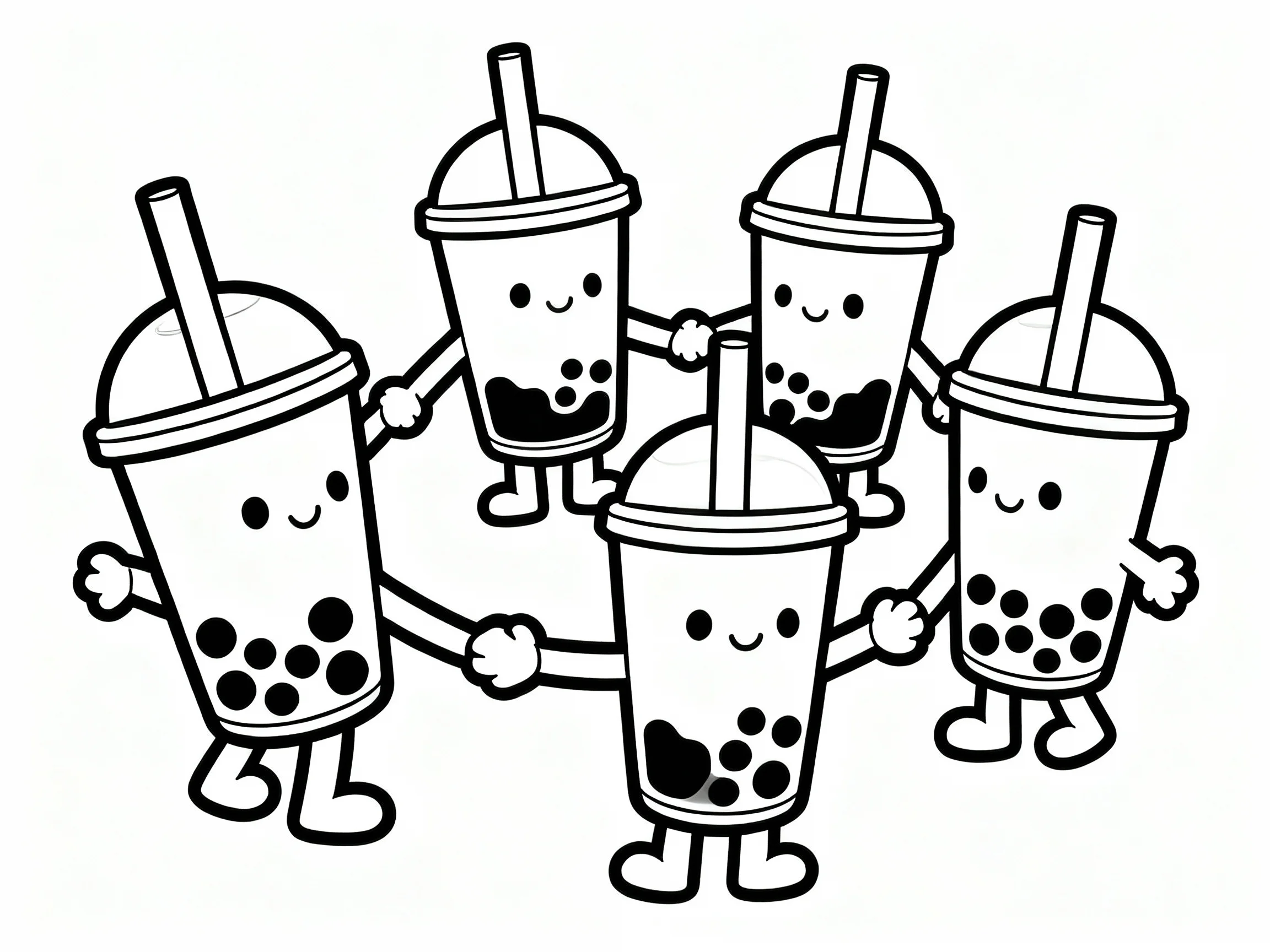 Boba Friends Circle