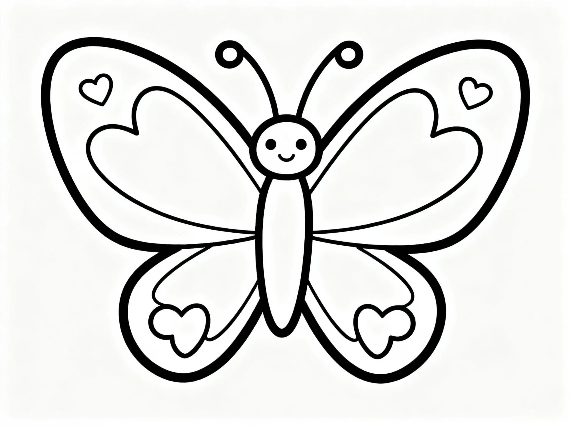 62 Beautiful Butterfly Coloring Pages (Free Download) preview