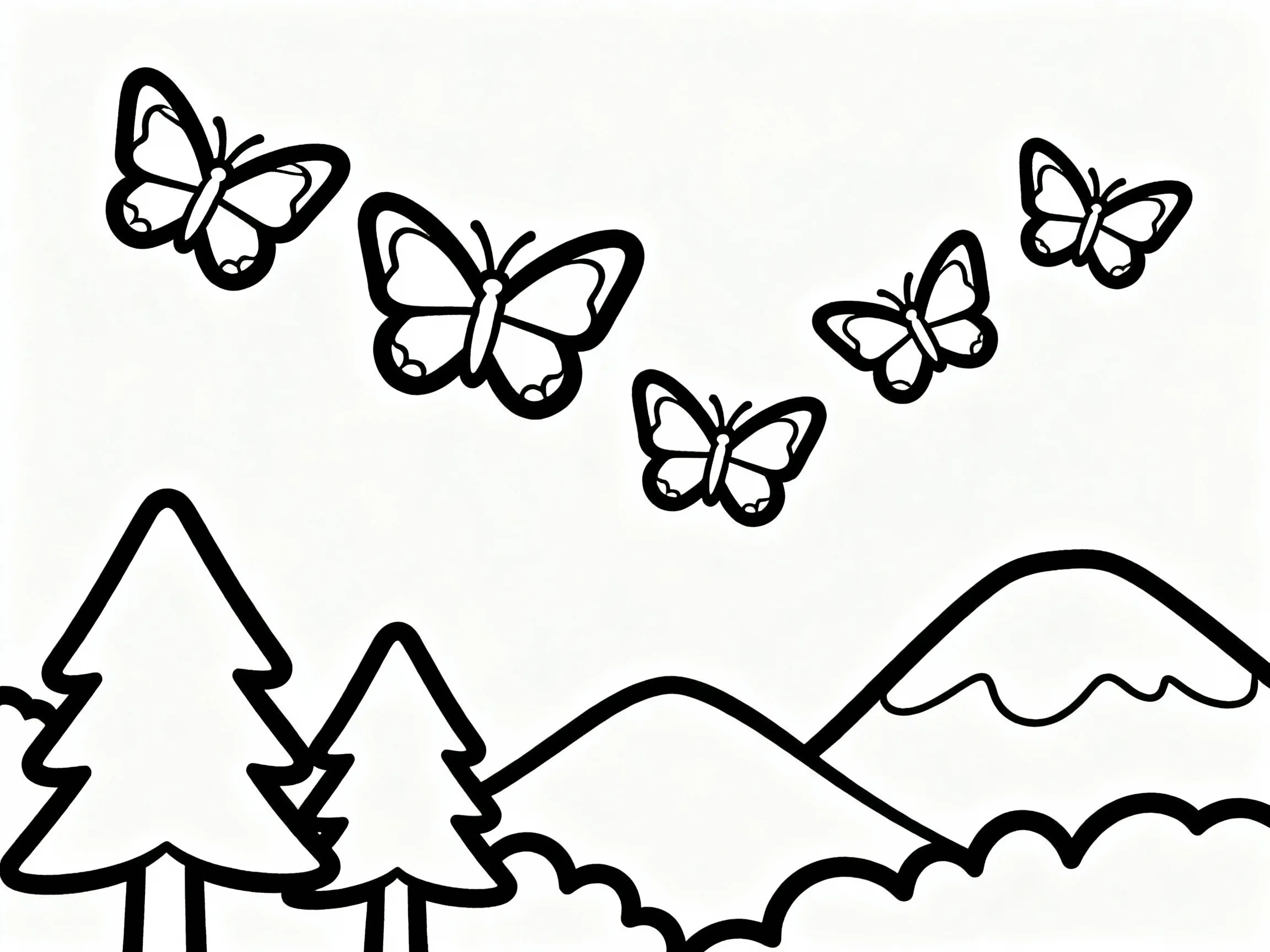 Butterfly Migrating South