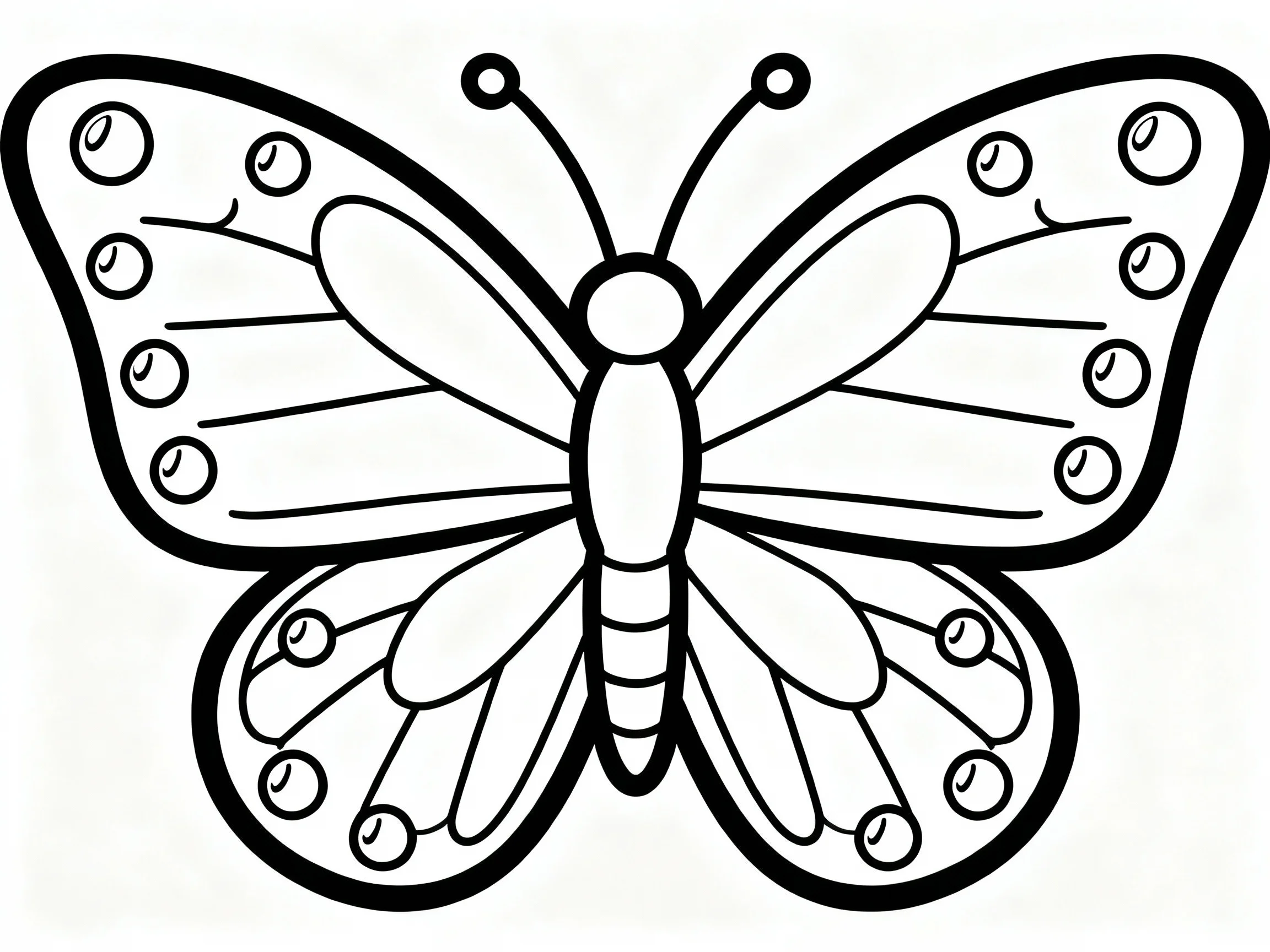 Butterfly with Dewdrops