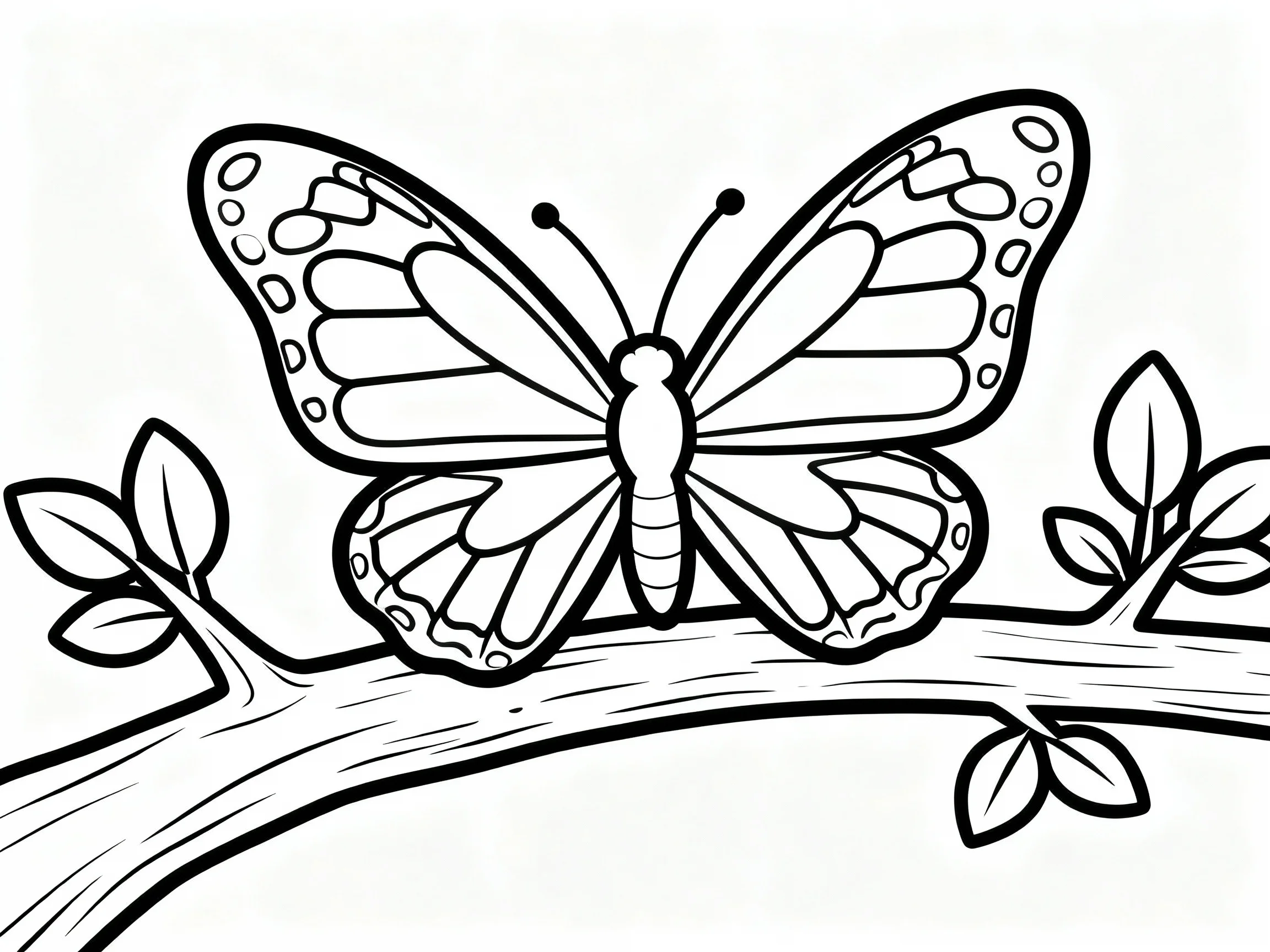 Butterfly on a Branch
