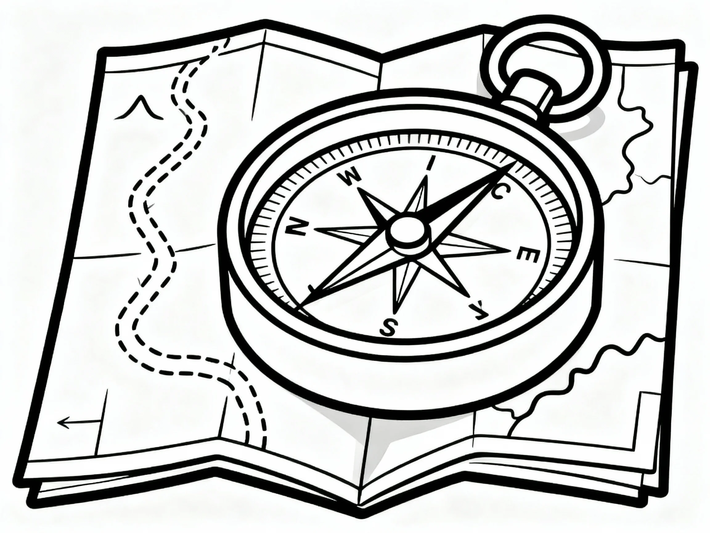 Compass and Map