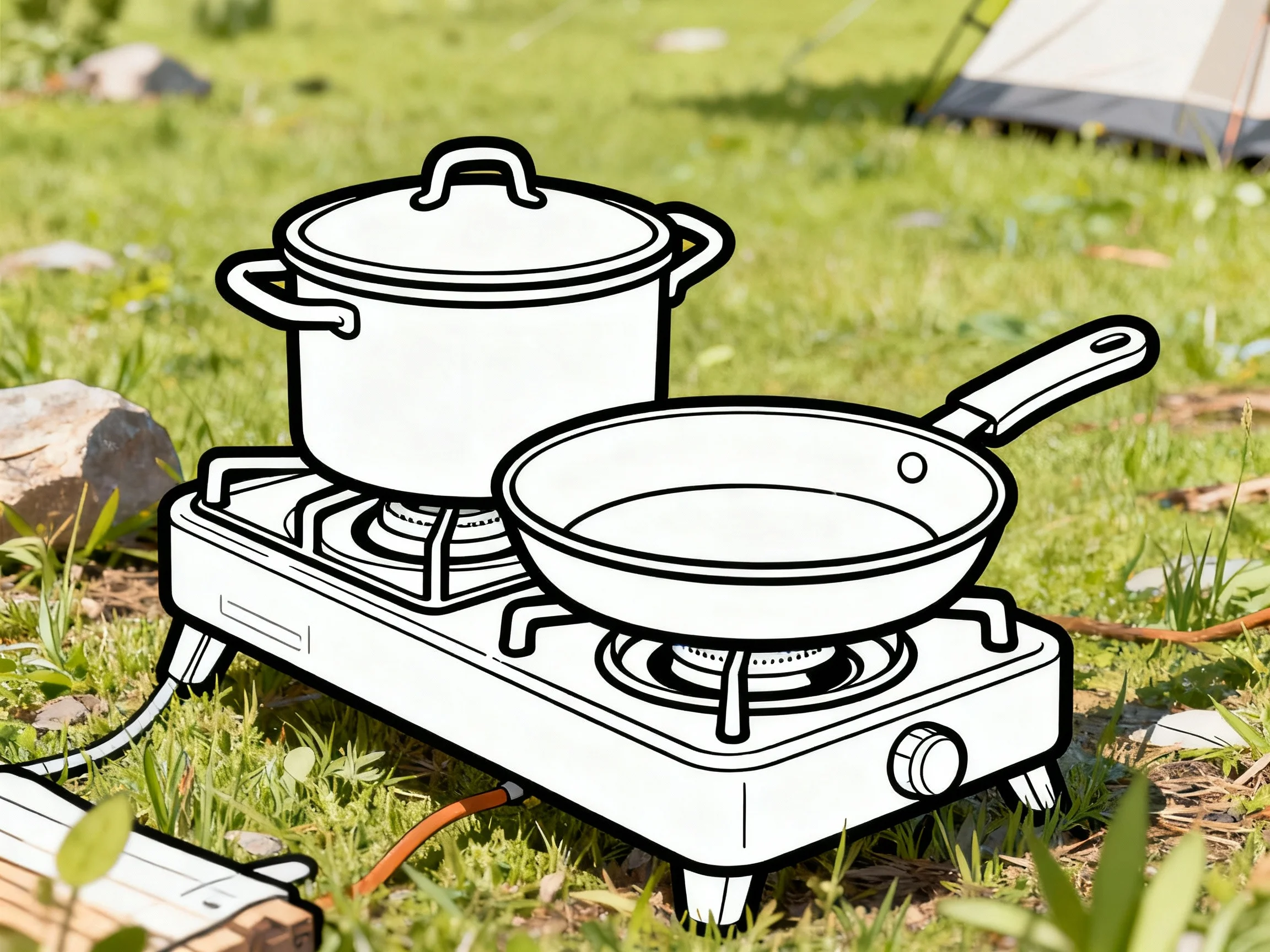 Camping Pot and Pan